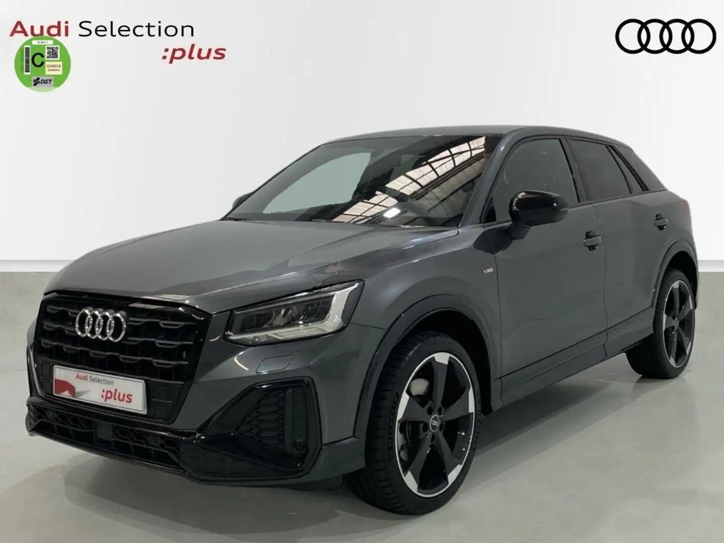 Audi Q2 35 TDI Black line edition S tronic 110kW Gris - 1