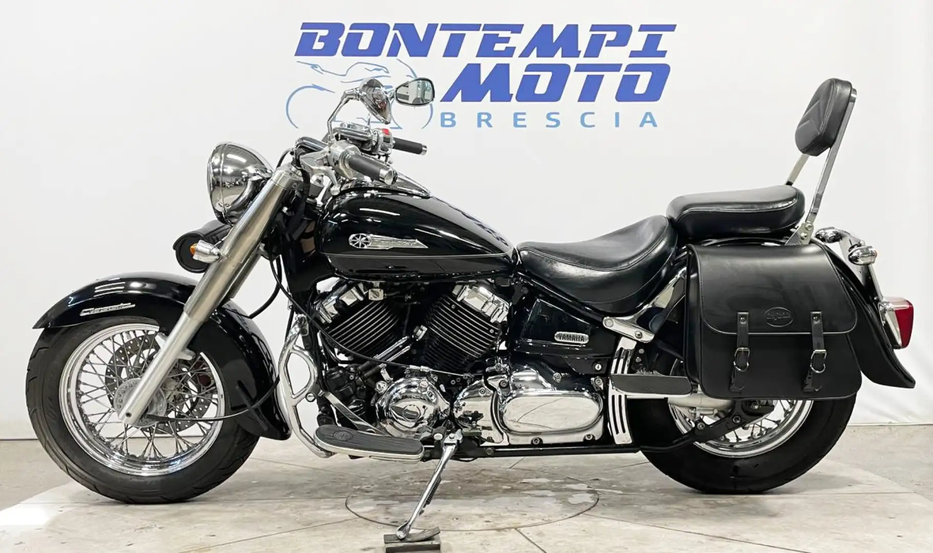 Yamaha XVS 650 2001 DRAGSTAR + BORSA LATERALE Nero - 2