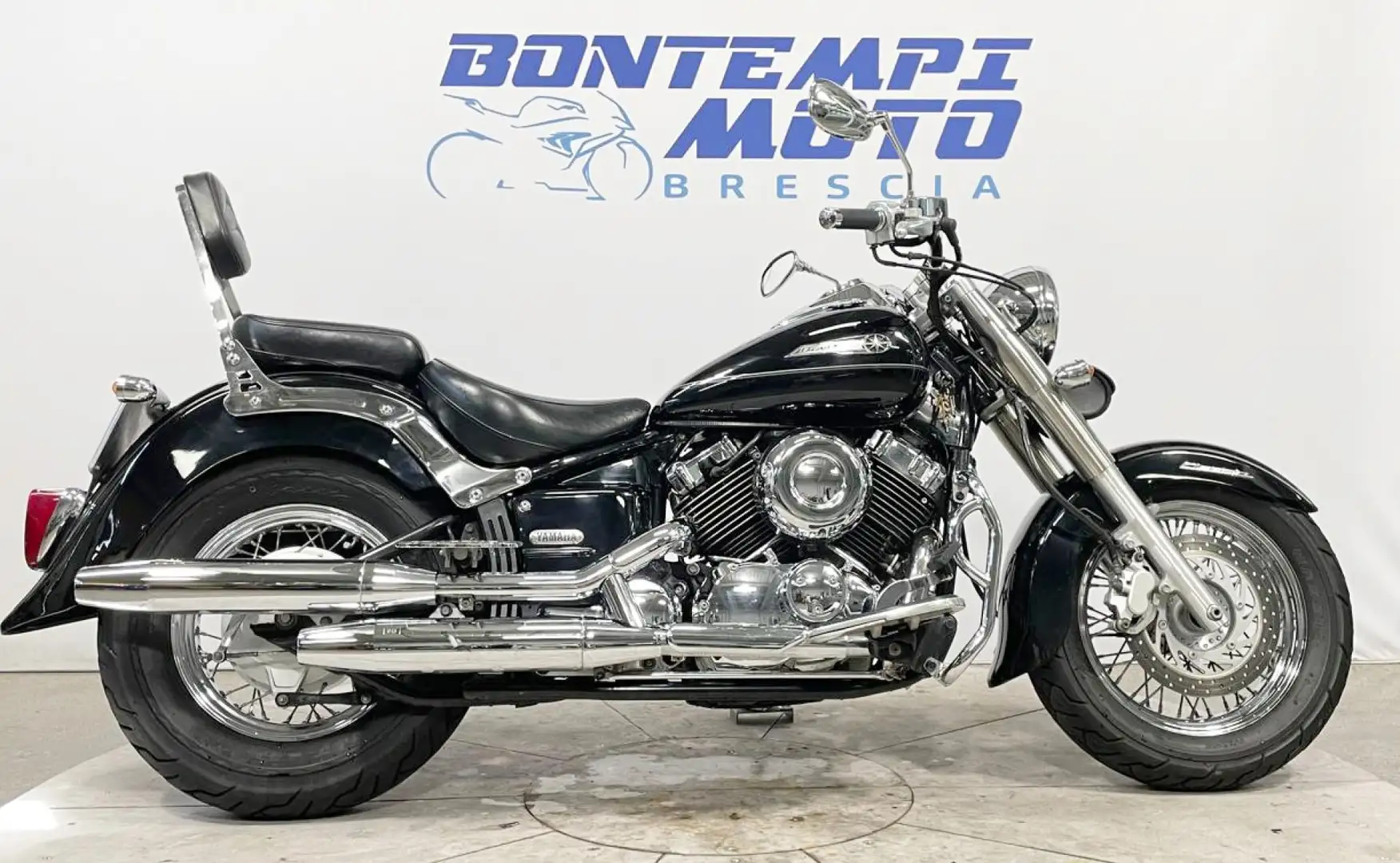 Yamaha XVS 650 2001 DRAGSTAR + BORSA LATERALE Nero - 1