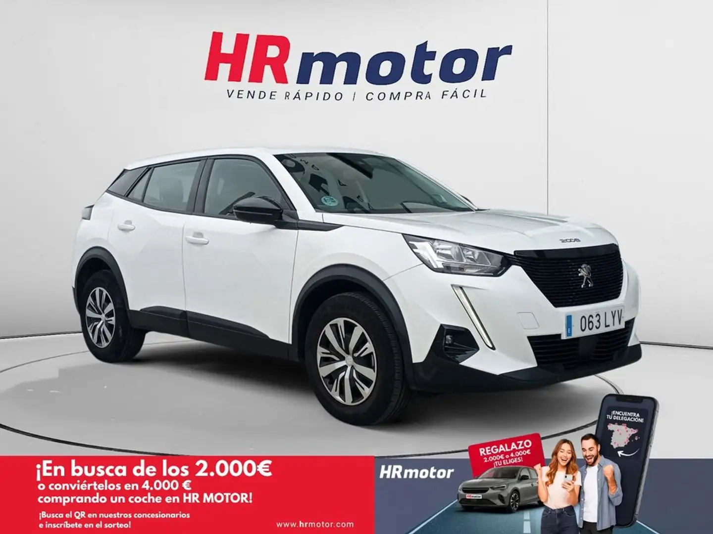 Peugeot 2008 Active Blanc - 1