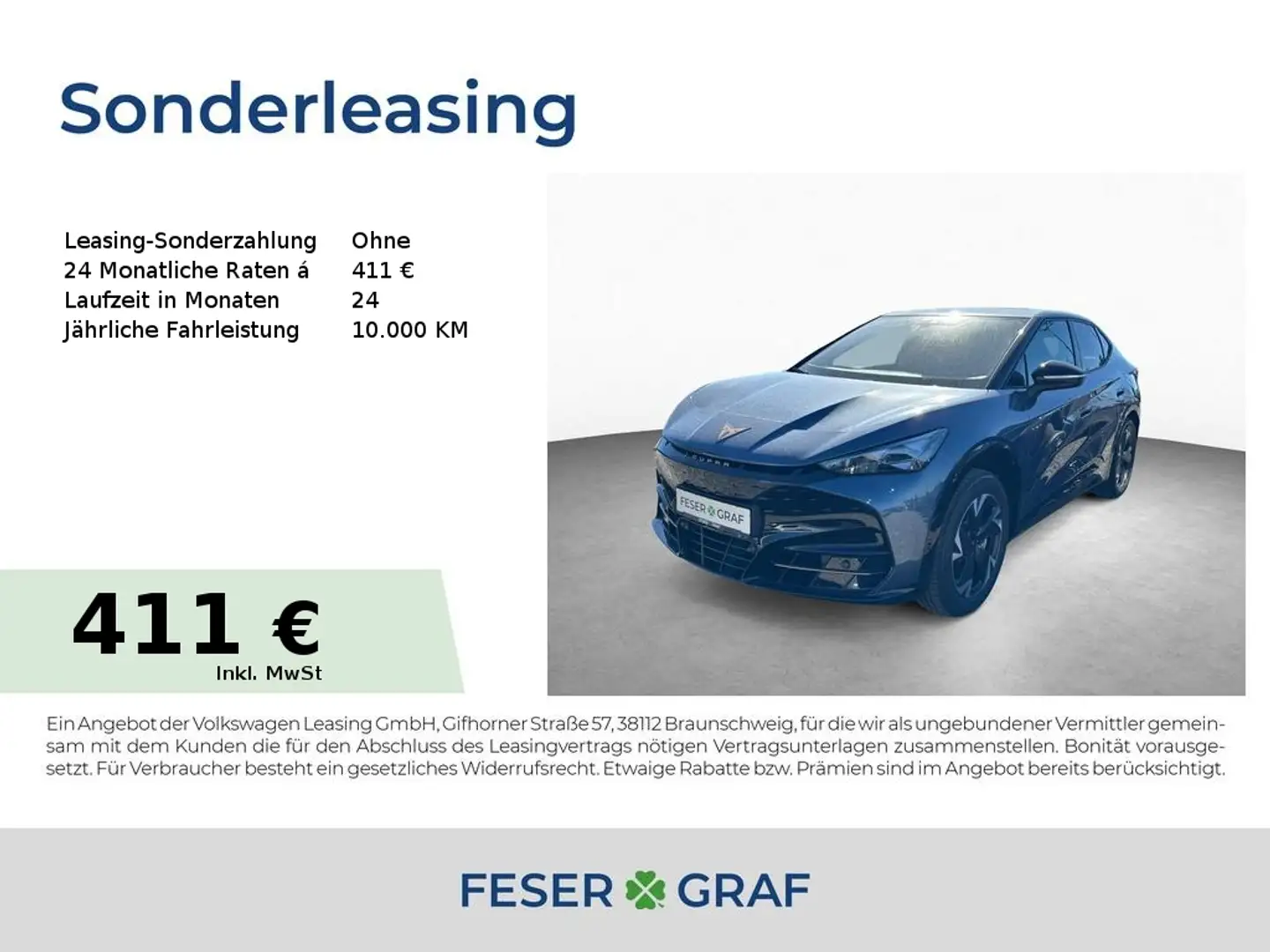 CUPRA Tavascan Endurance HeatPump|Sitzheizung Blau - 1