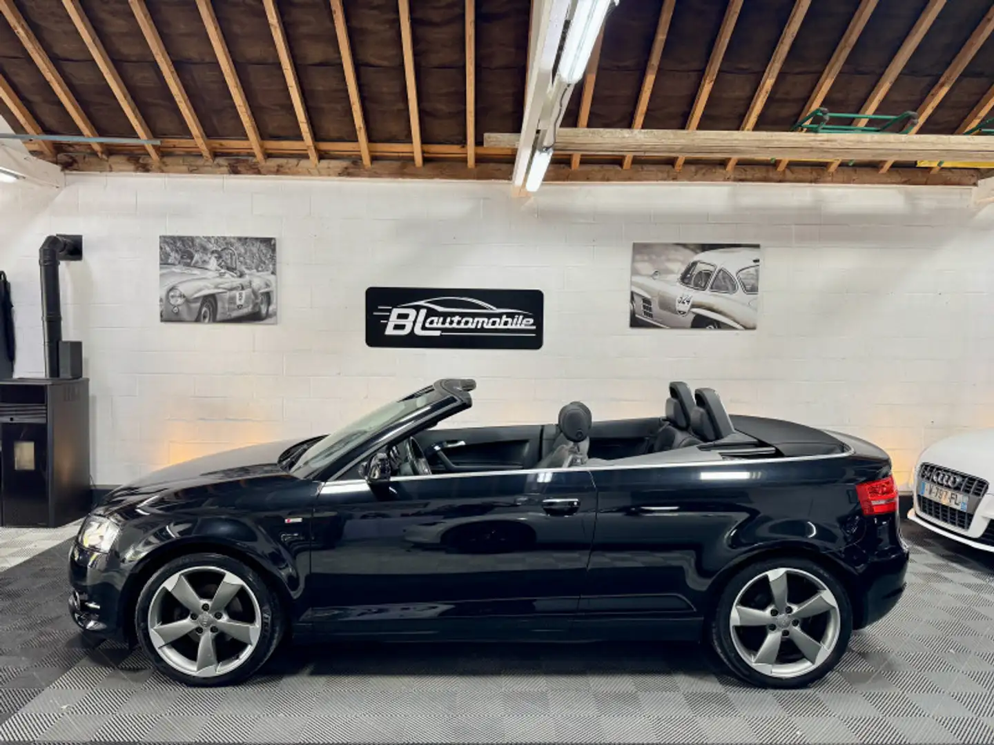 Audi Cabriolet 1.2 TFSI 105CH START/STOP S LINE Noir - 2