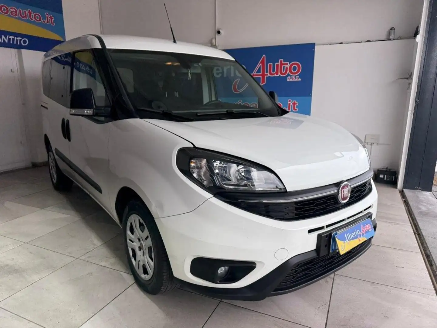 Fiat Doblo Doblò 1.6 MJT 105CV PL Combi N1 Lounge + IVA Blanc - 2
