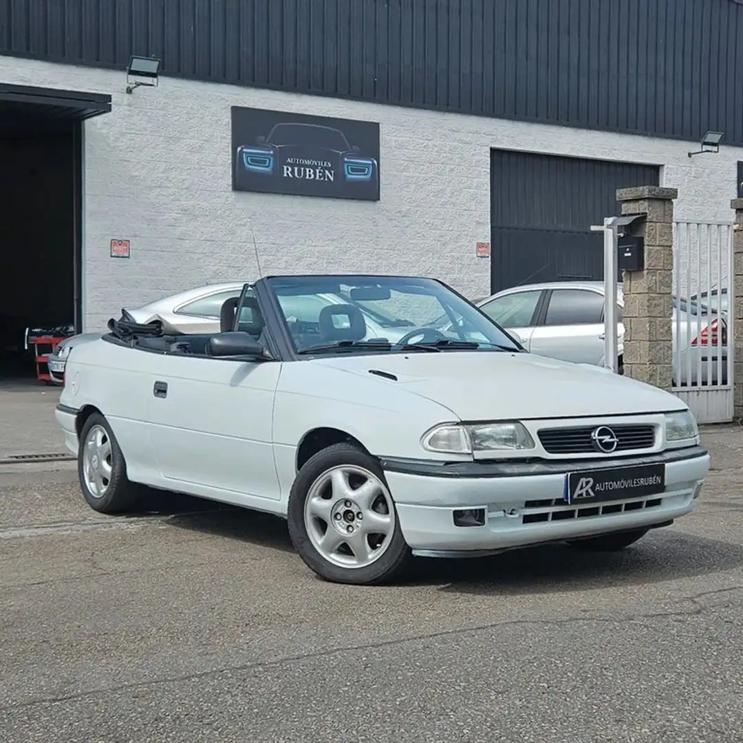 Opel Astra 1.8I 16V CABRIO Blanc - 1