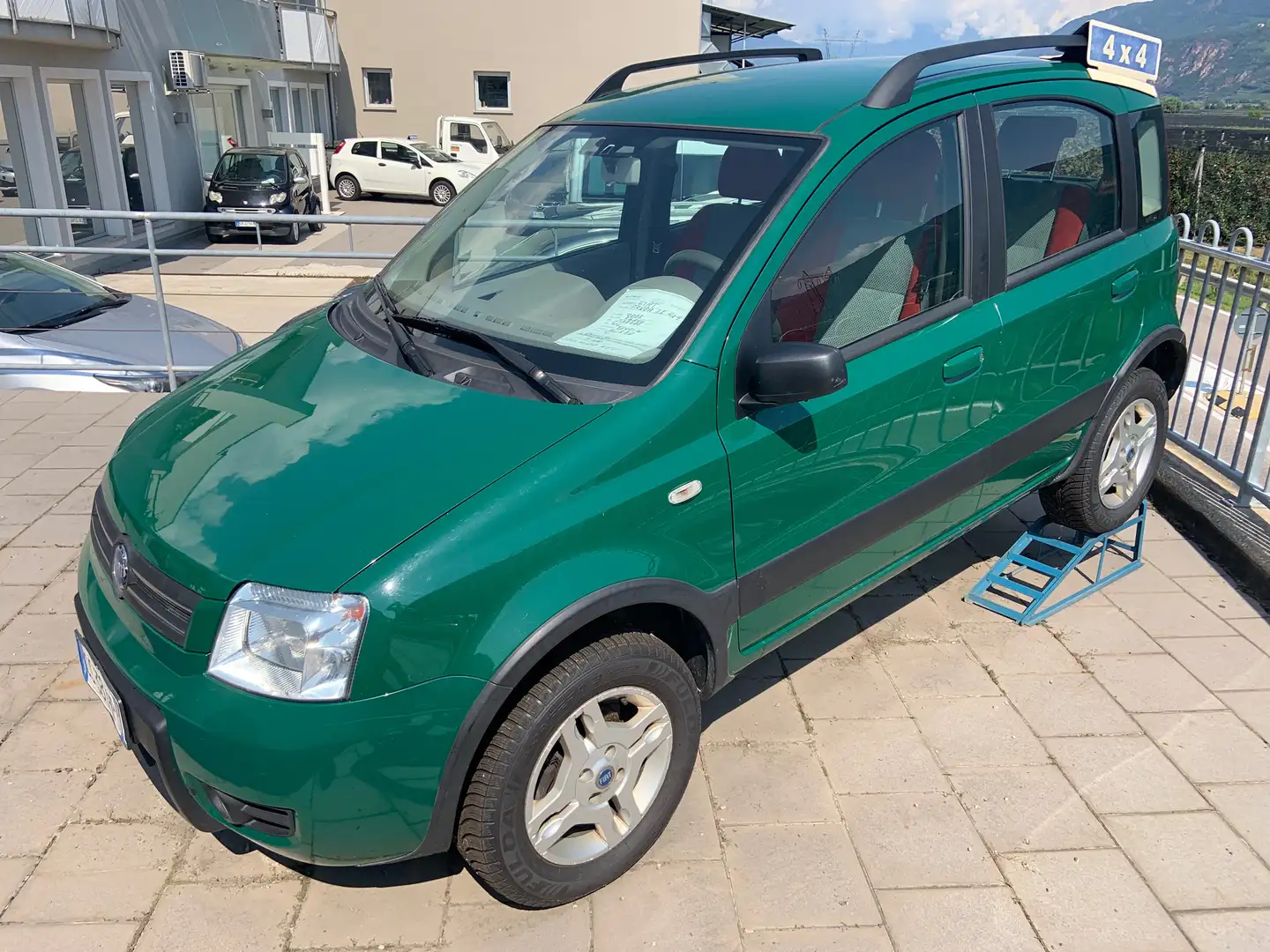 Fiat Panda Panda II 2003 1.2 Climbing 4x4 Verde - 2