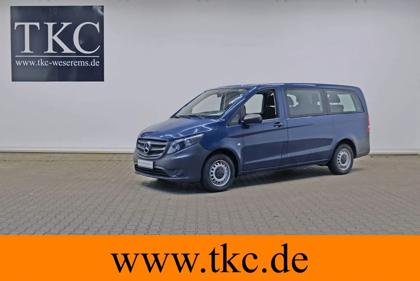 Mercedes-Benz Vito 114 CDI Tourer Pro lang A/C 8.Sitzer #T024 Bleu - 1