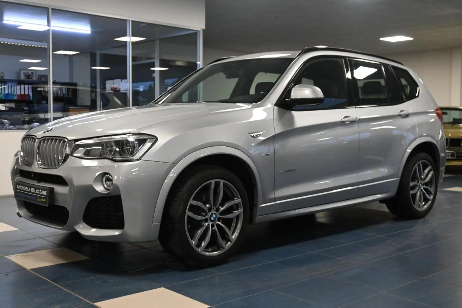 BMW X3 F25 LCI xDrive35d 313ch M Sport A / Suivi complet  Grey - 1