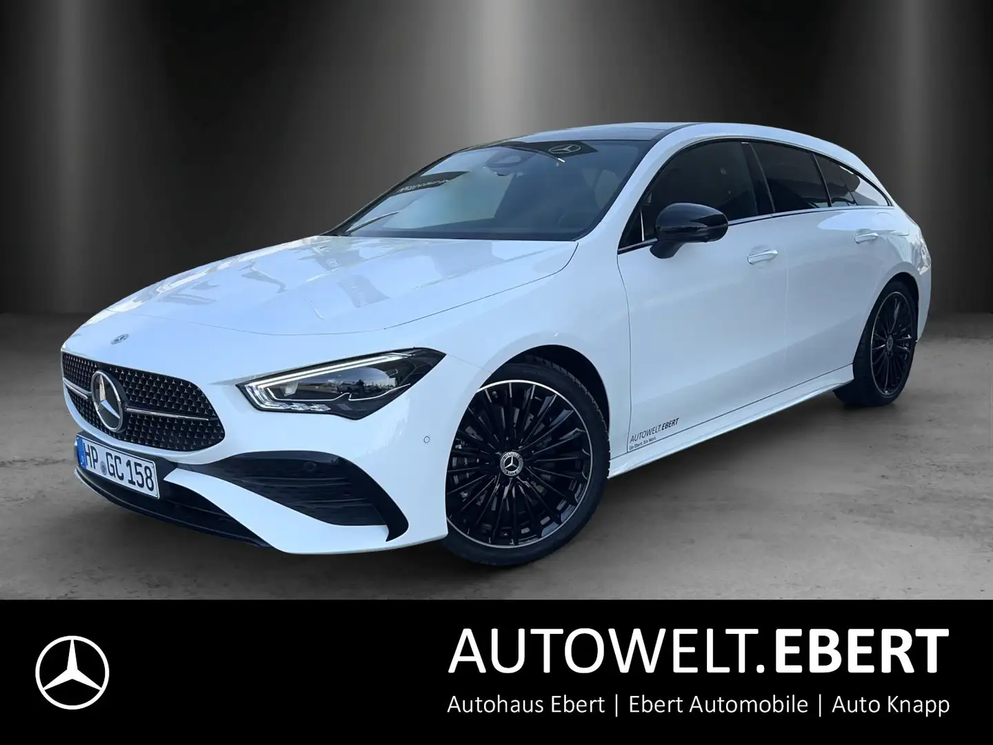 Mercedes-Benz CLA 220 d Shooting Brake+AMG-Line+AHK+PSD+DISTRO Weiß - 1