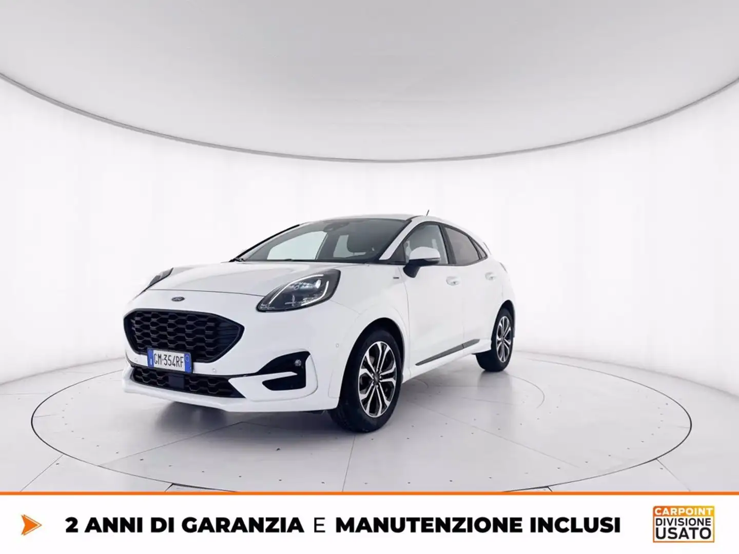 Ford Puma 1.0 ecoboost h st-line s&s 125cv Blanc - 1