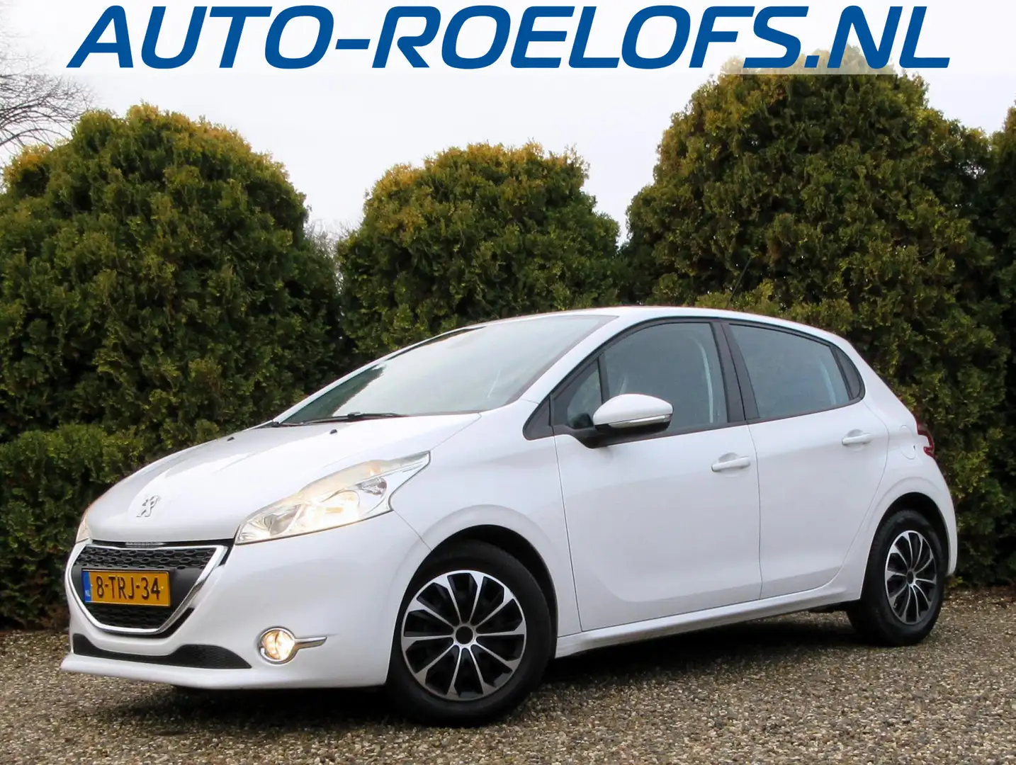 Peugeot 208 1.2 e-VTi Envy Automaat*Navi*Cruise*Pdc* Weiß - 1