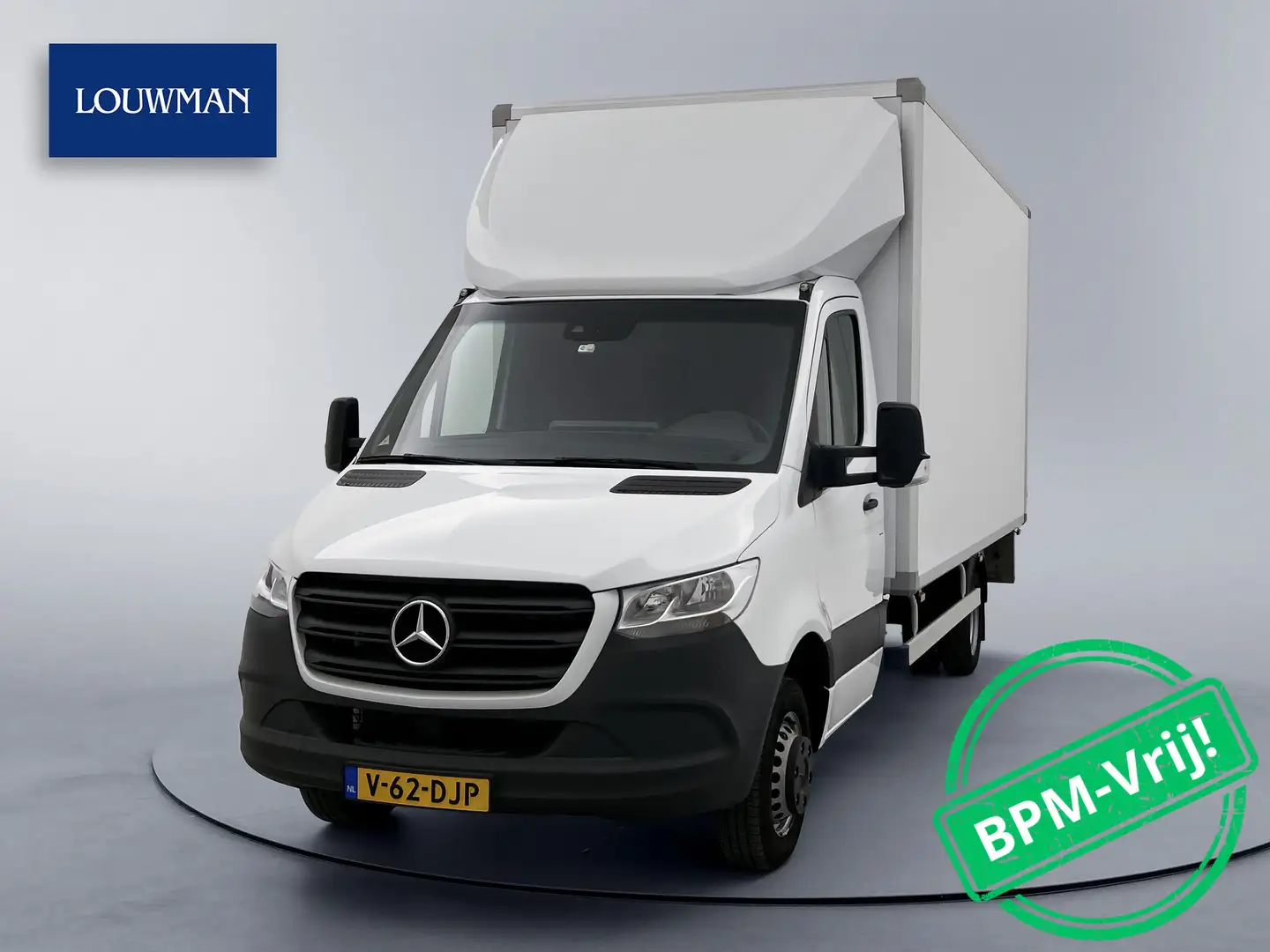 Mercedes-Benz Sprinter 515 1.9 CDI RWD Bakwagen met Laadklep Navigatie Du Wit - 1