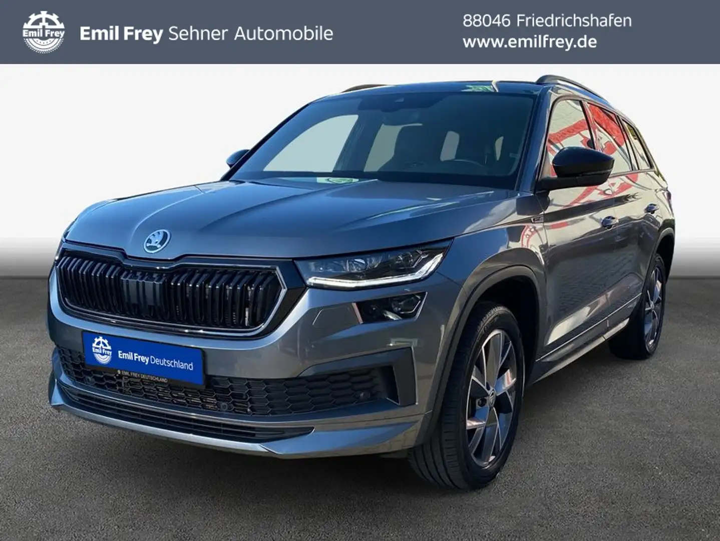Skoda Kodiaq 2.0 TDI 4x4 DSG Sportline Gris - 1