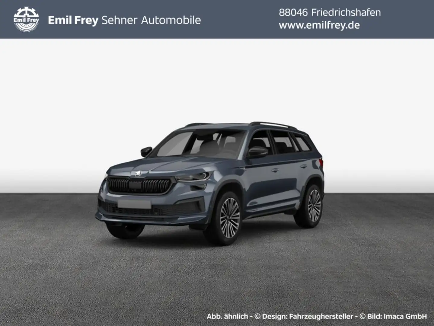 Skoda Kodiaq 2.0 TDI 4x4 DSG Sportline Grau - 1