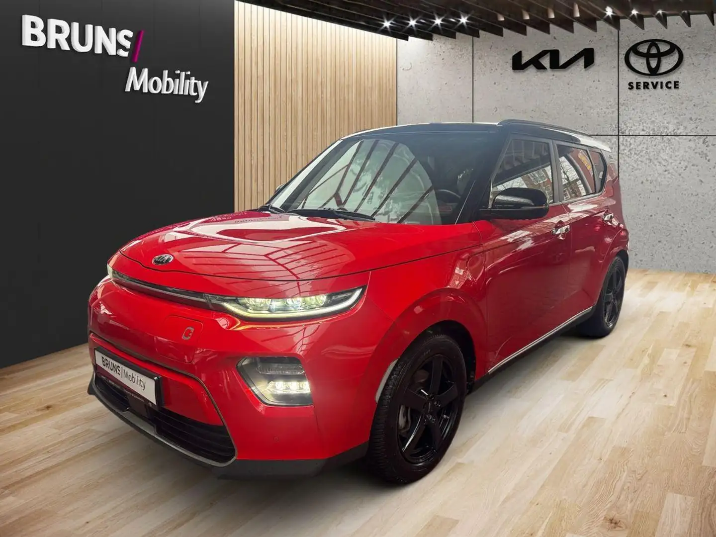 Kia Soul eSoul 64KWh Navi HeadUp Leder LED Standheizung Rot - 2