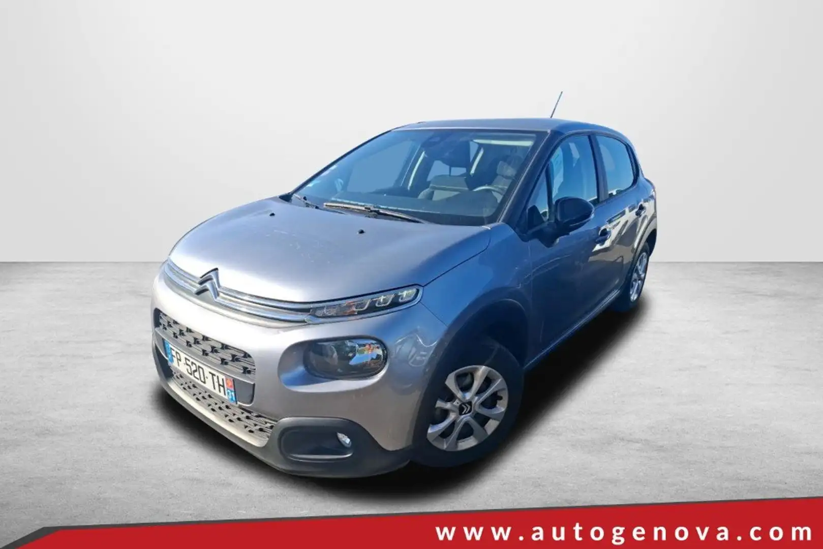 Citroen C3 C3 1.2 PURETECH 82CV SeS FEEL ( FARI LED - NAVI ) Gris - 1