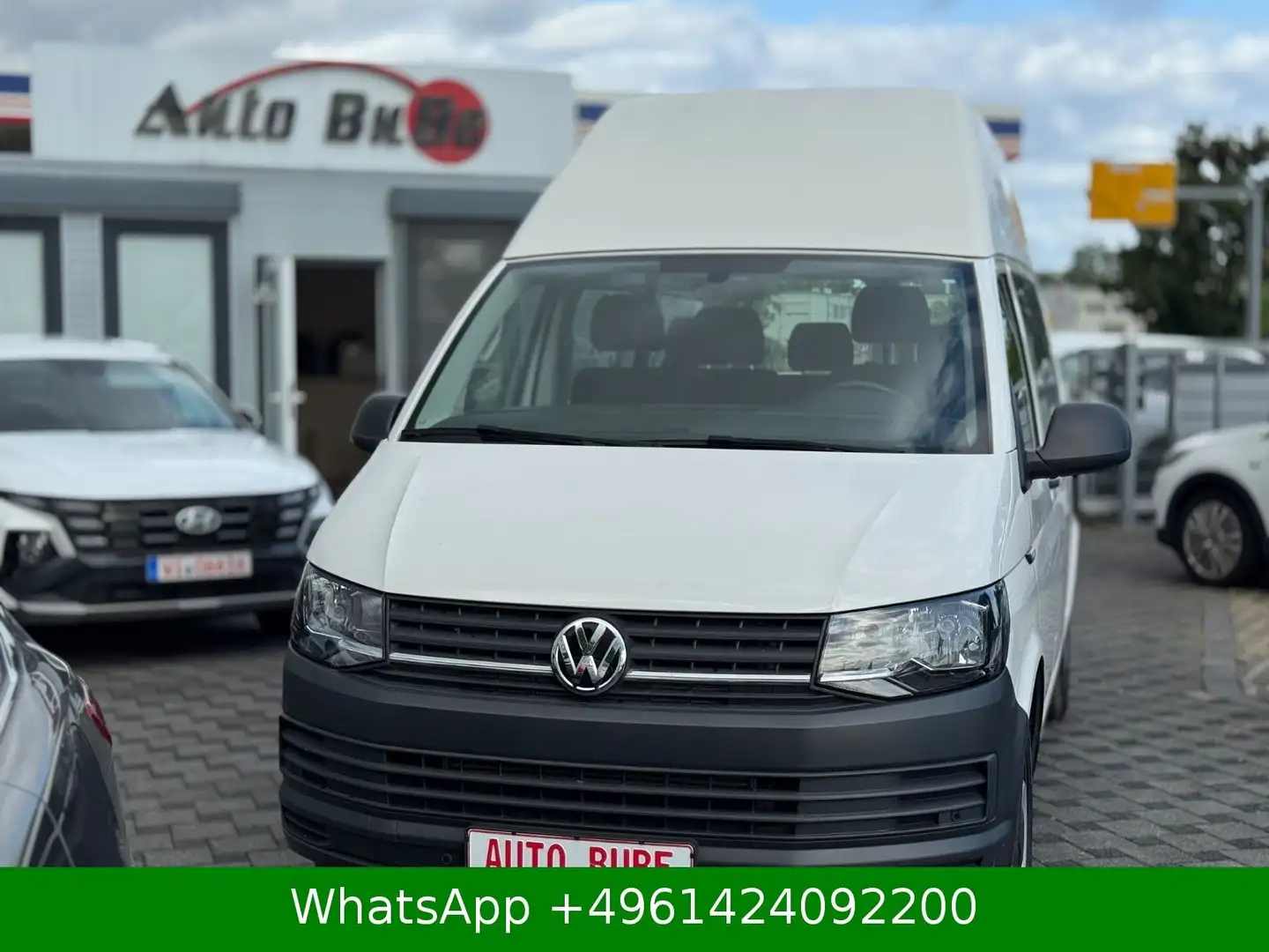 Volkswagen T6 Transporter L2H3 AHK|PDC Blanc - 2