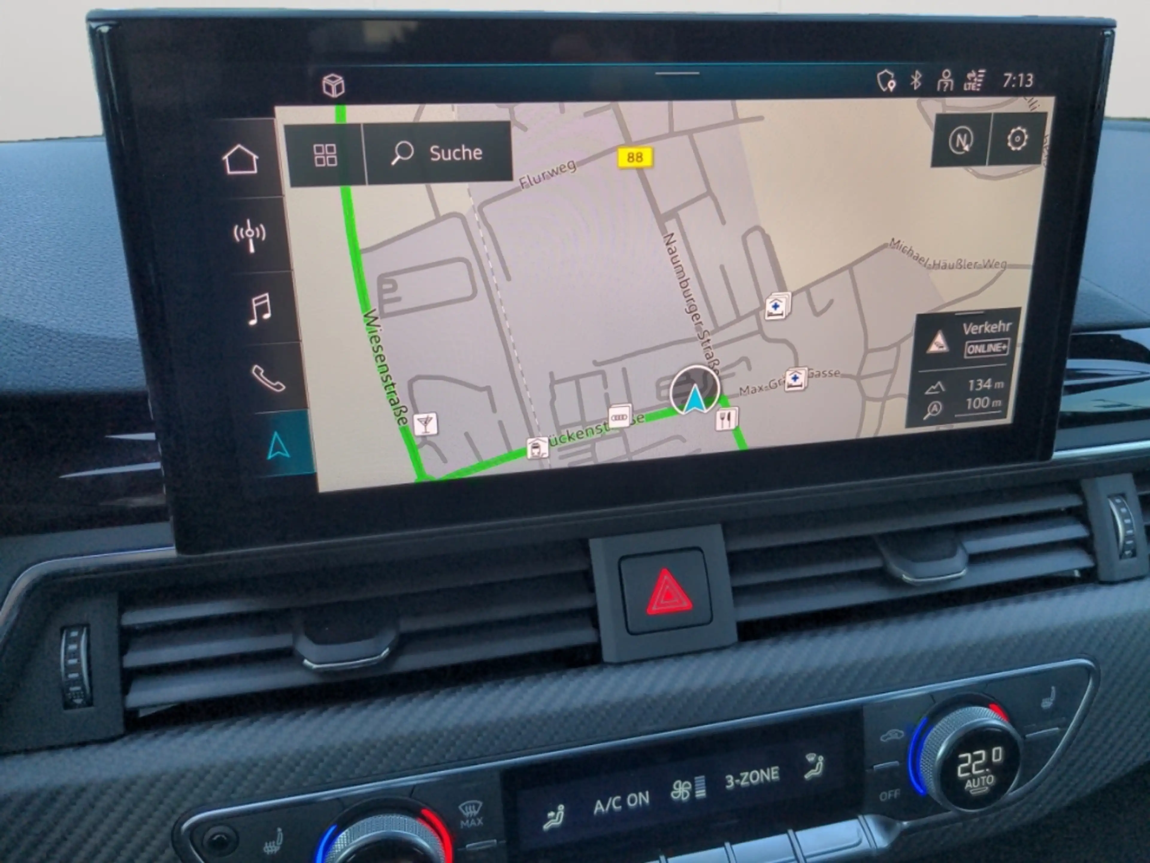 Audi RS4 Avant TFSI quattro Matrix Navi HUD B&O Rear View S — photo 12
