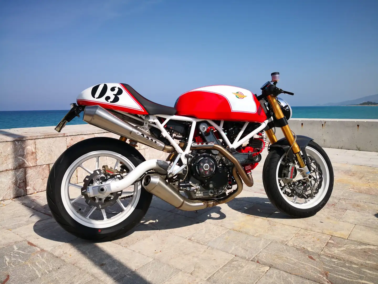 Ducati 1000 Sport Monoposto special crvena - 2