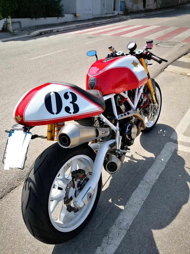 Ducati 1000 Sport Monoposto special Piros - 1