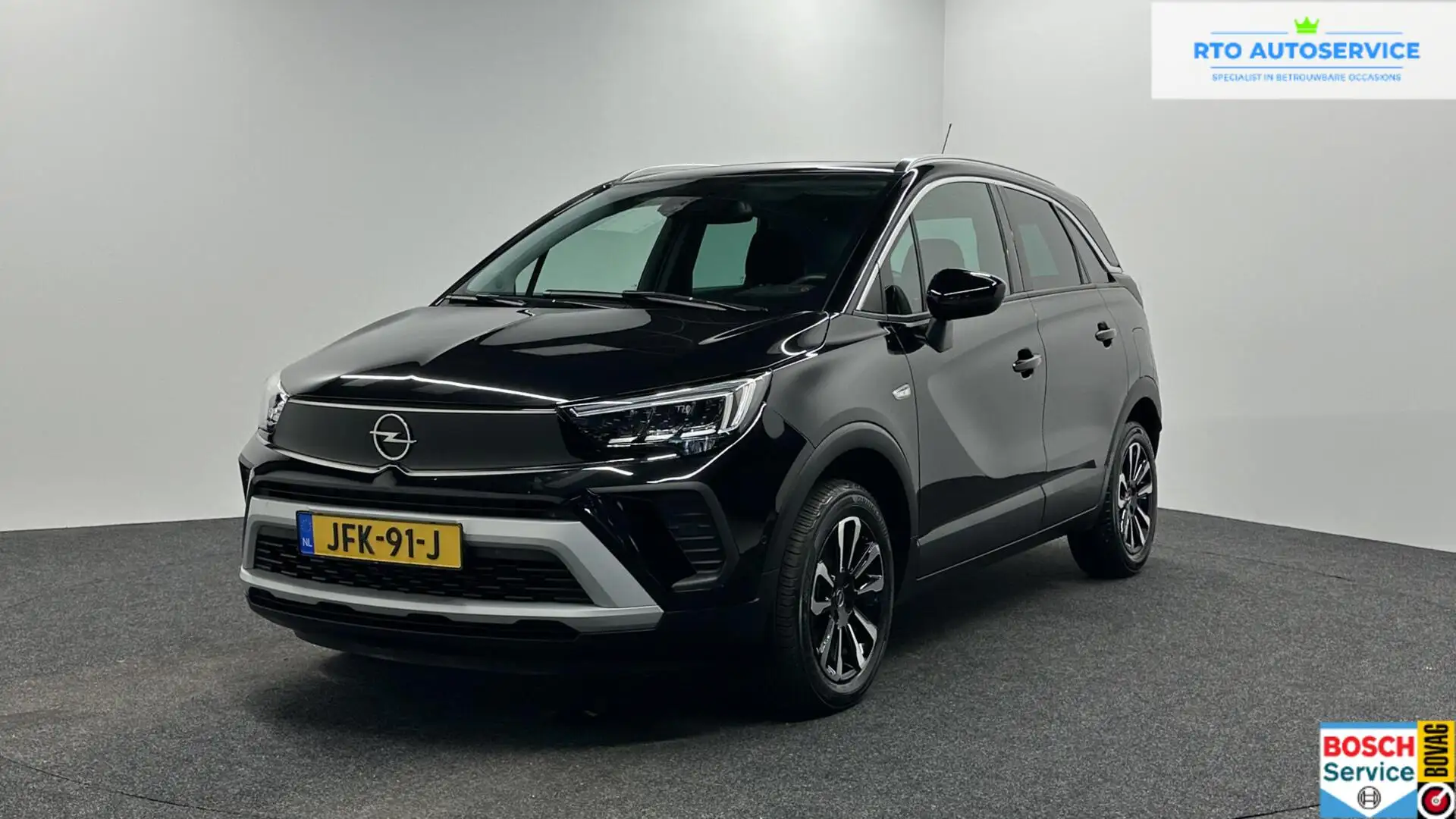 Opel Crossland 1.2 Turbo Elegance PANO CAMERA CRUISE CARPLAY LM N Nero - 1