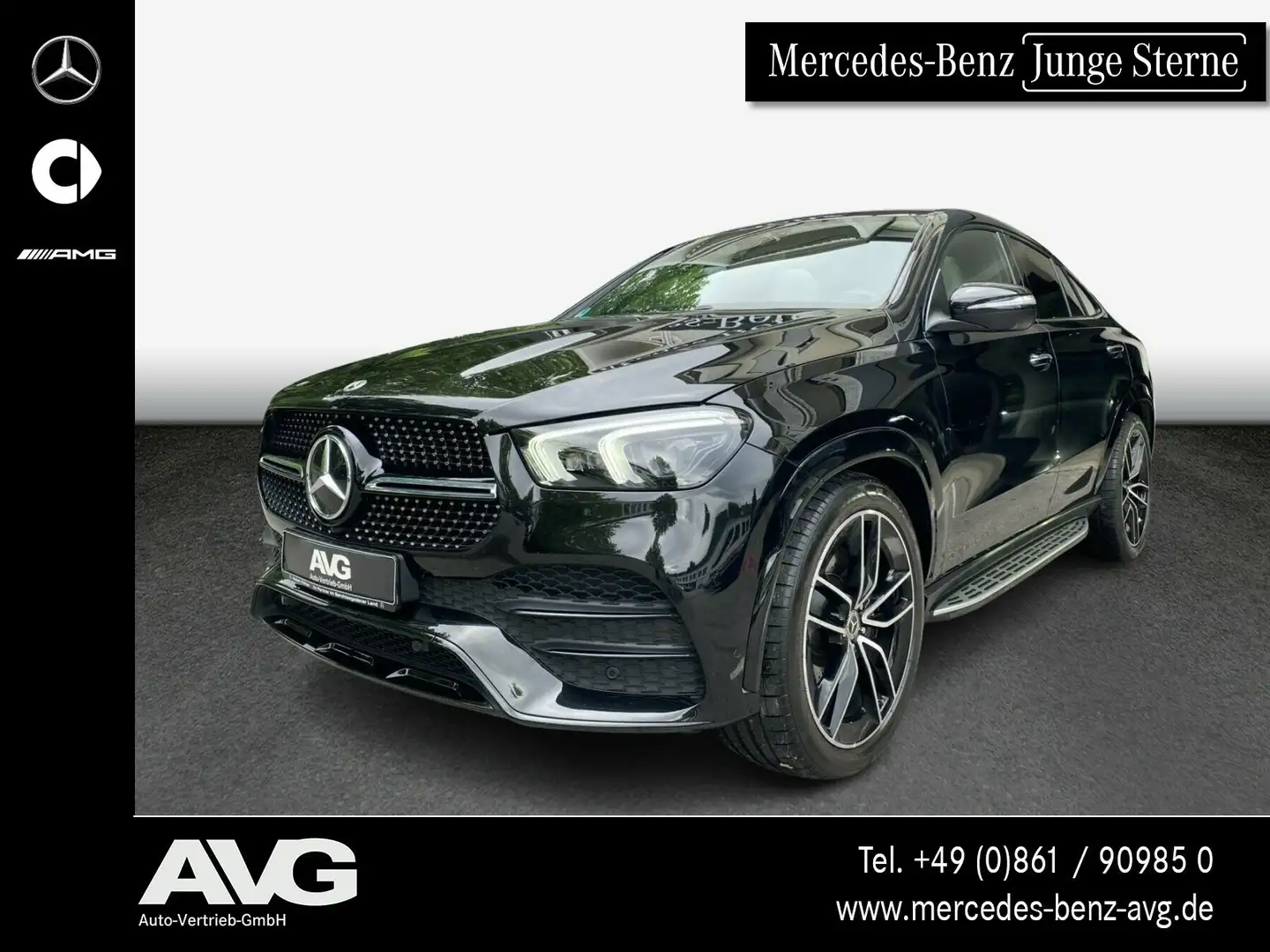 Mercedes-Benz GLE 350 GLE 350 d AMG Airmatic Pano Burm Night 22" MBEAM Nero - 1