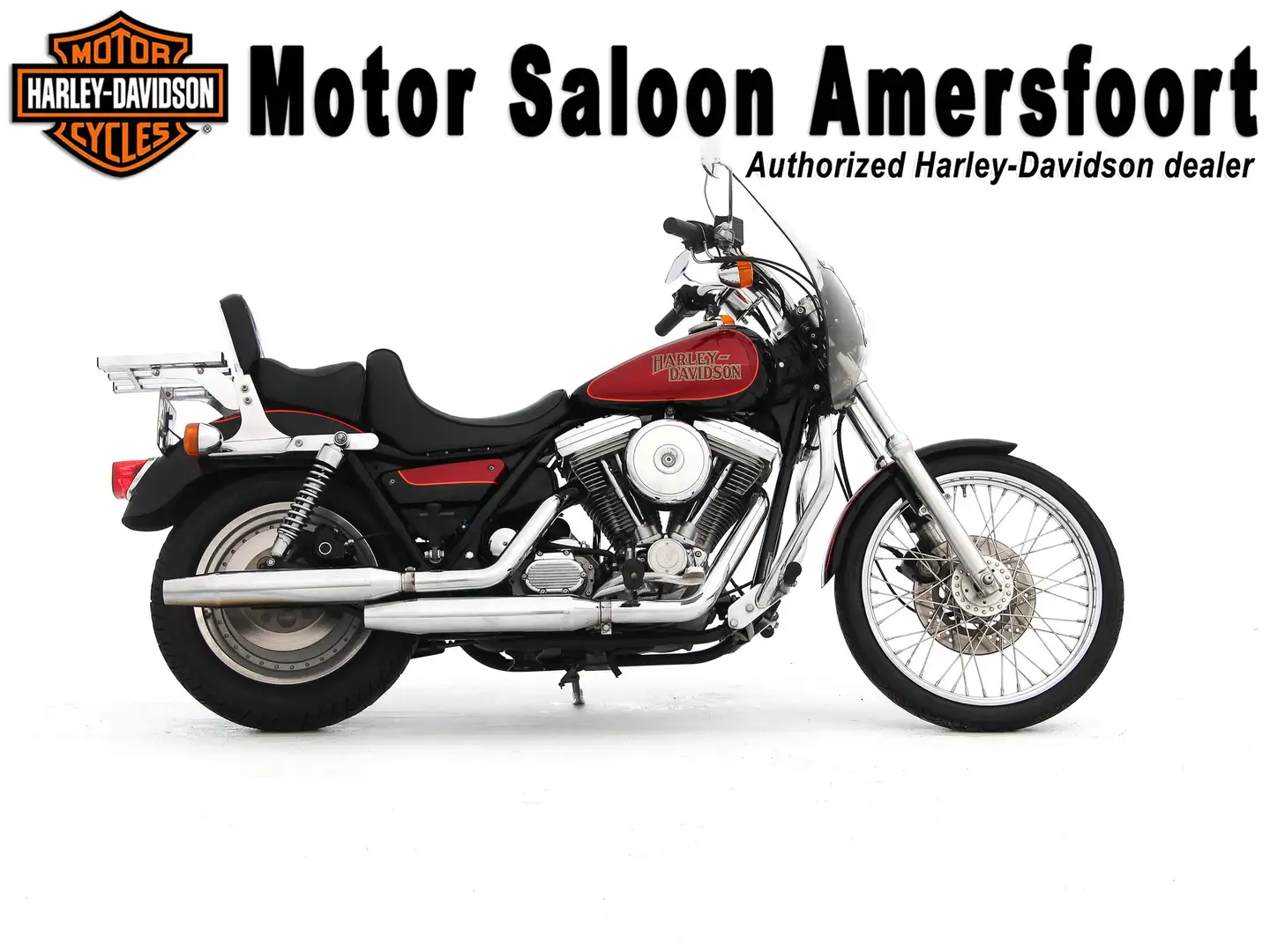 Harley-Davidson Low Rider FXR / FXLR CUSTOM / LOWRIDER Roşu - 1