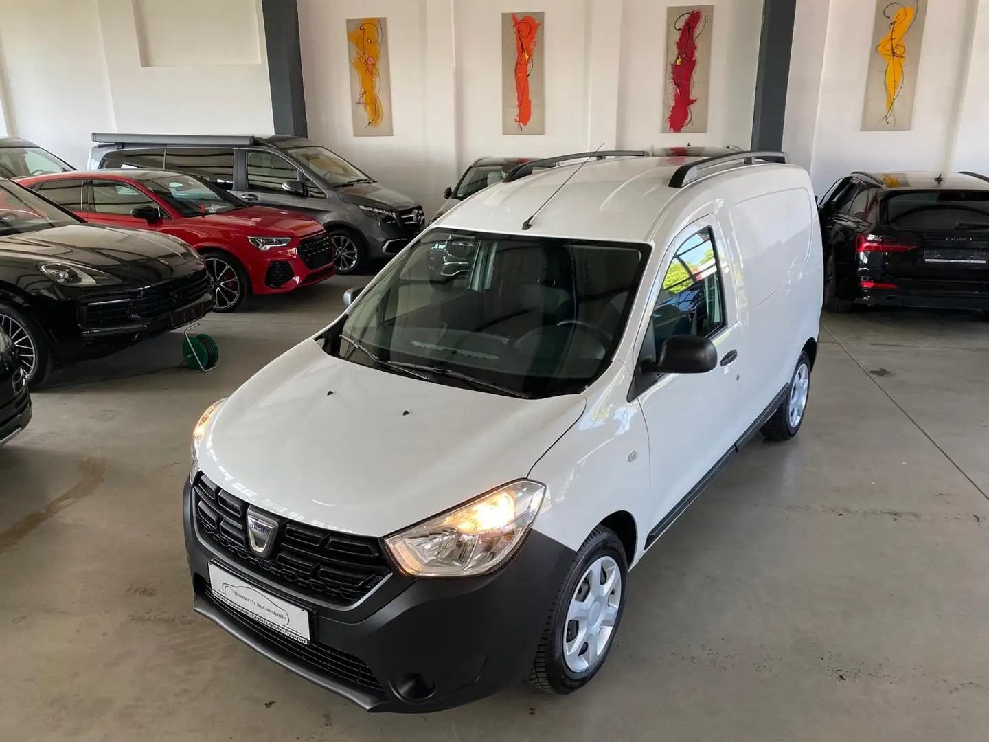 Dacia Dokker 1.5D/Klima/Bluet./PDC/1Hd/uffr/Allwetter Weiß - 2