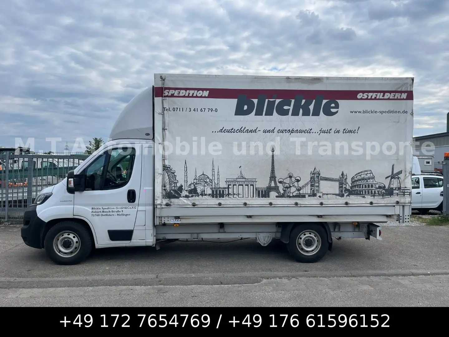 Fiat Ducato Pritsche35-180 L5 *KLIMA*NAVI*SHZ* Weiß - 1