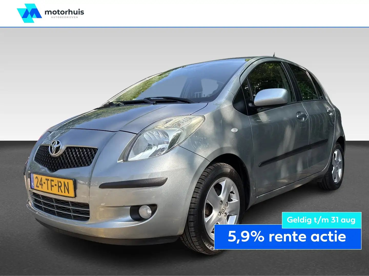 Toyota Yaris 1.3 16V VVT-I 5DR Gris - 1
