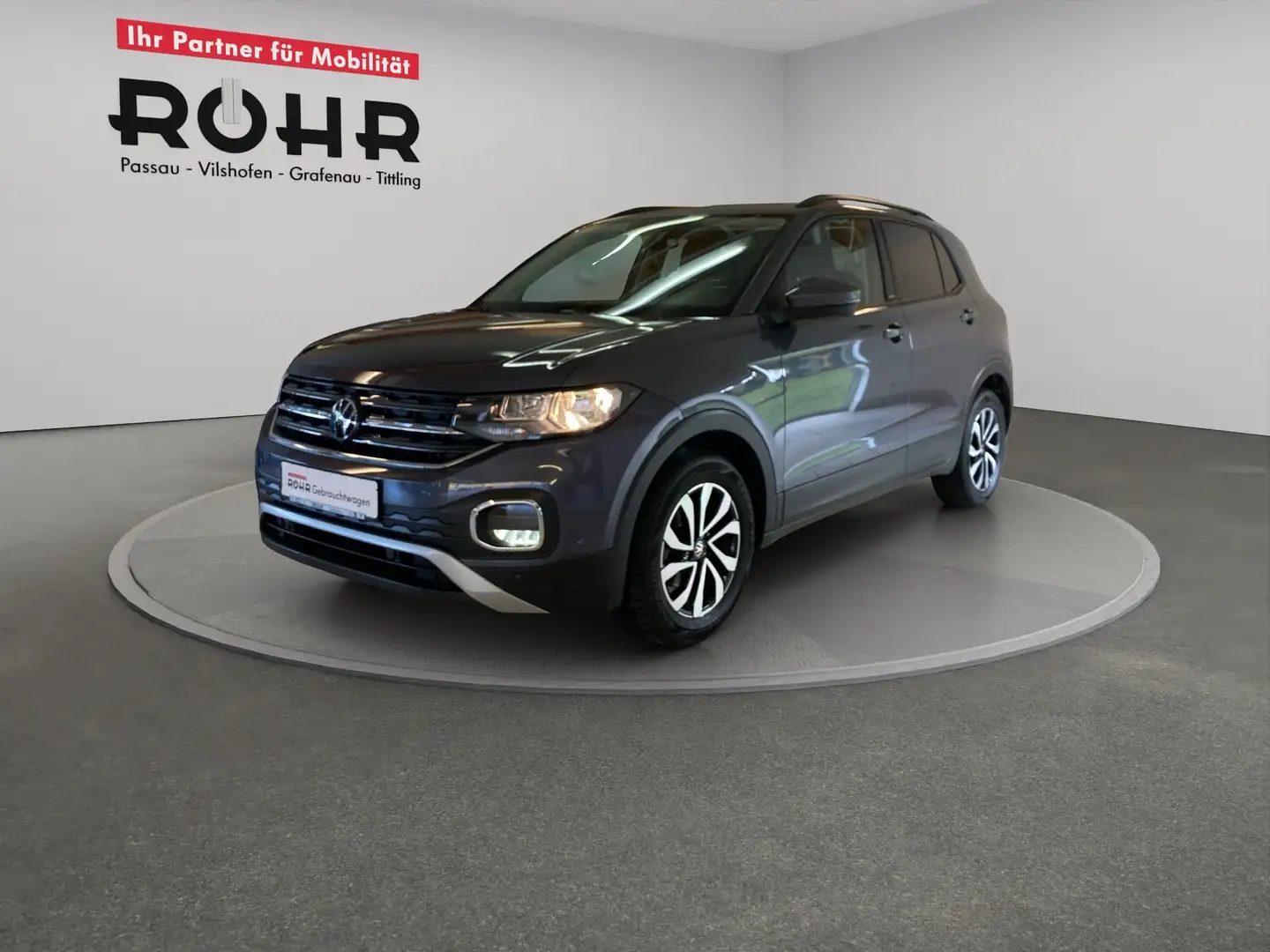 Volkswagen T-Cross Active 1.0 TSI BMT (Garantie 11/2027.ACC.Klima.SHZ Grau - 2