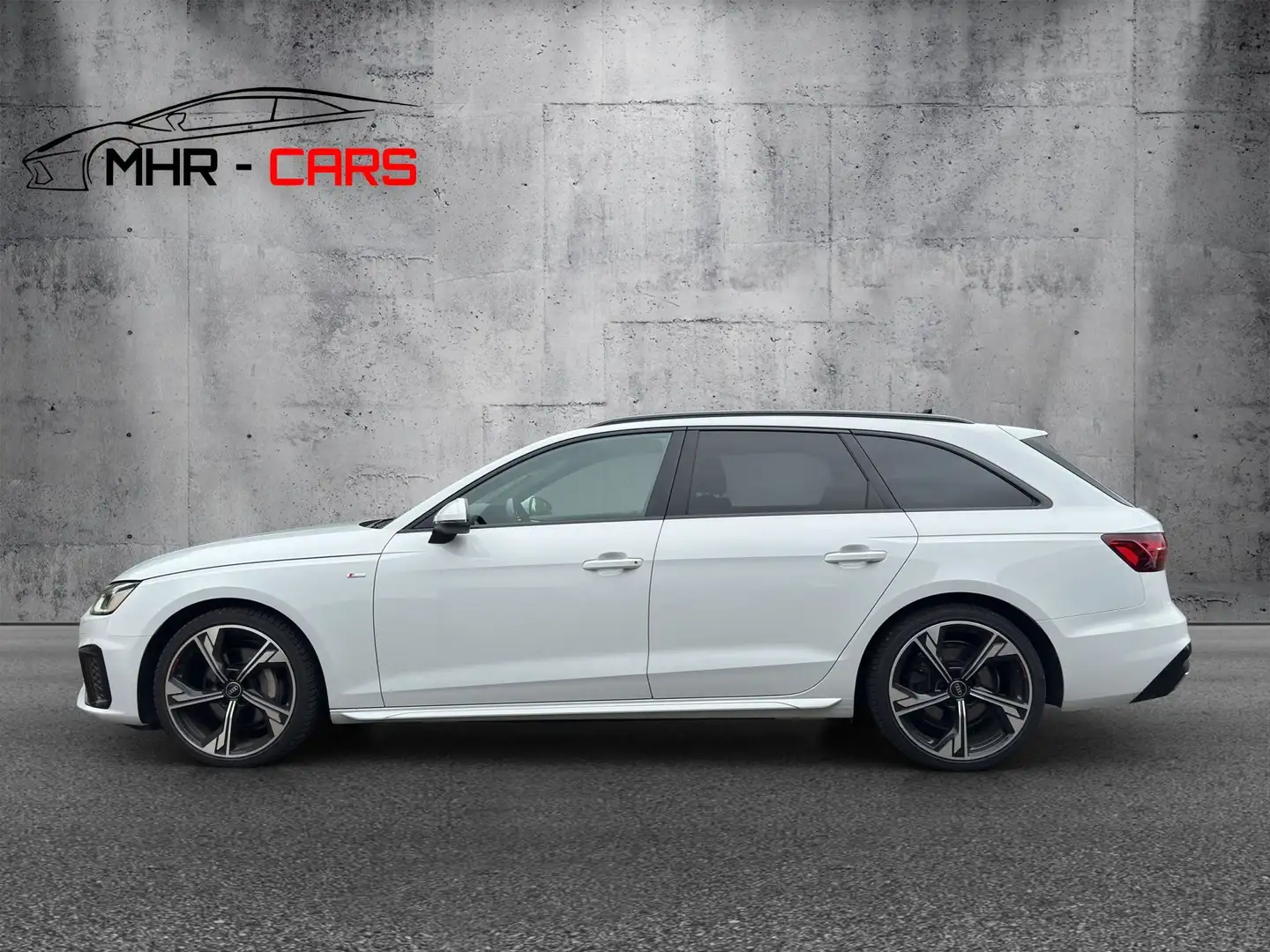 Audi A4 40 TDI quattro S line Blanc - 2