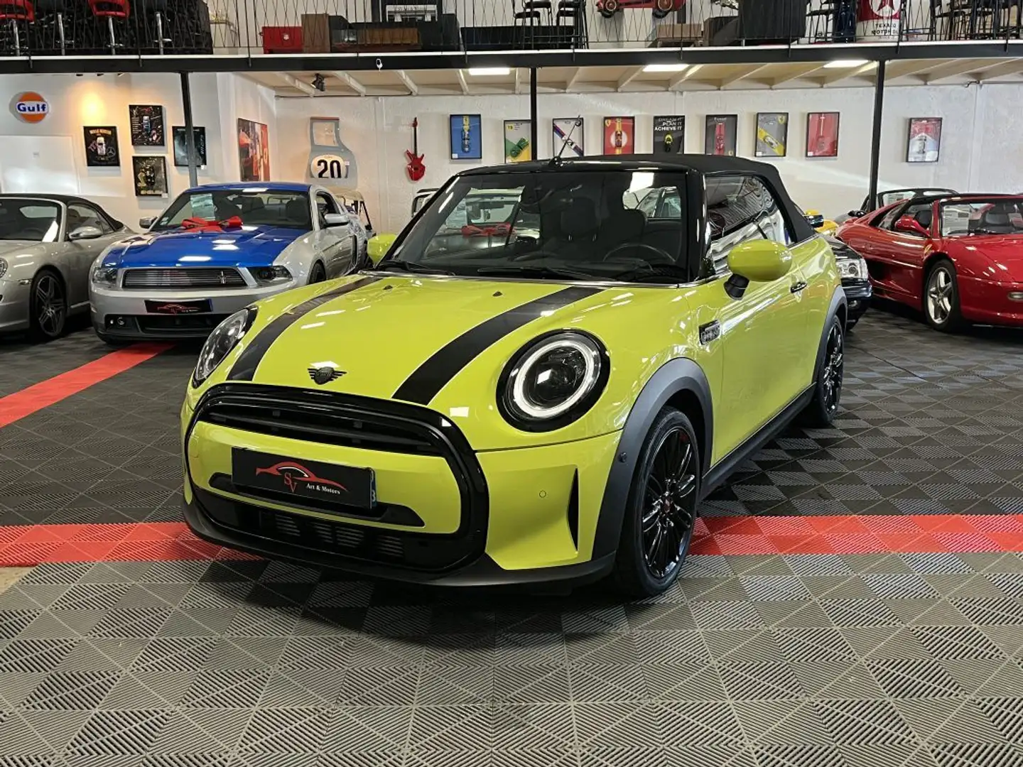 MINI Cooper Cabrio 3 F57 CABRIO COOPER 136 CAMDEN BA Jaune - 2