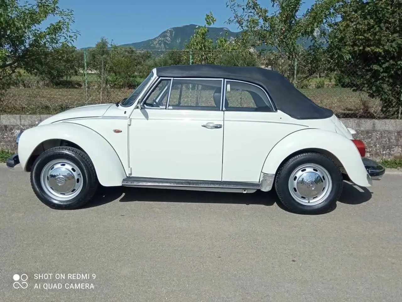 Volkswagen maggiolone cabrio 1303 1979 targhe nere, foto 3