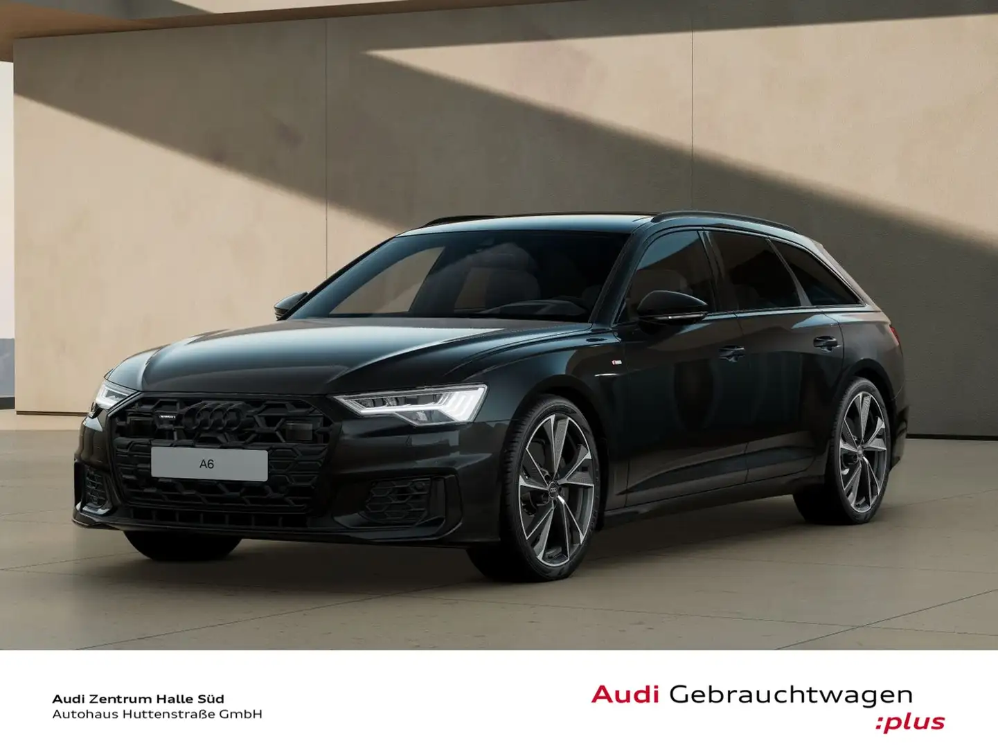 Audi A6 Avant 50 TDI qu S line STANDHZG PANO AIR AHK 21" Schwarz - 1