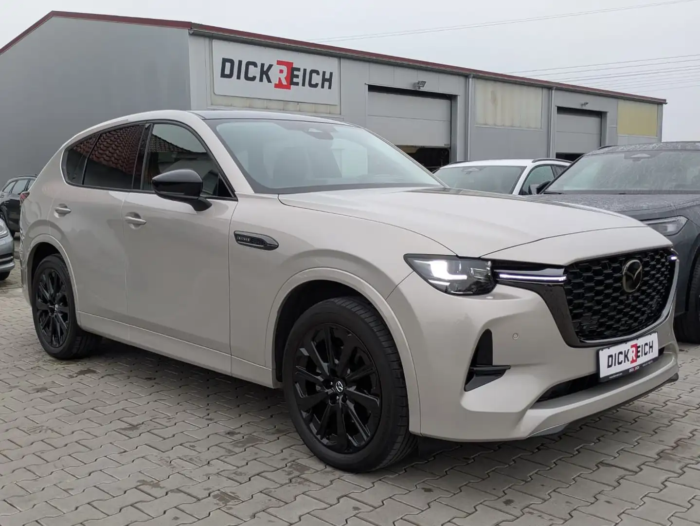 Mazda CX-60 Homura AWD AHK*PANO*MATRIX*HUD*BOSE*360° Gris - 1