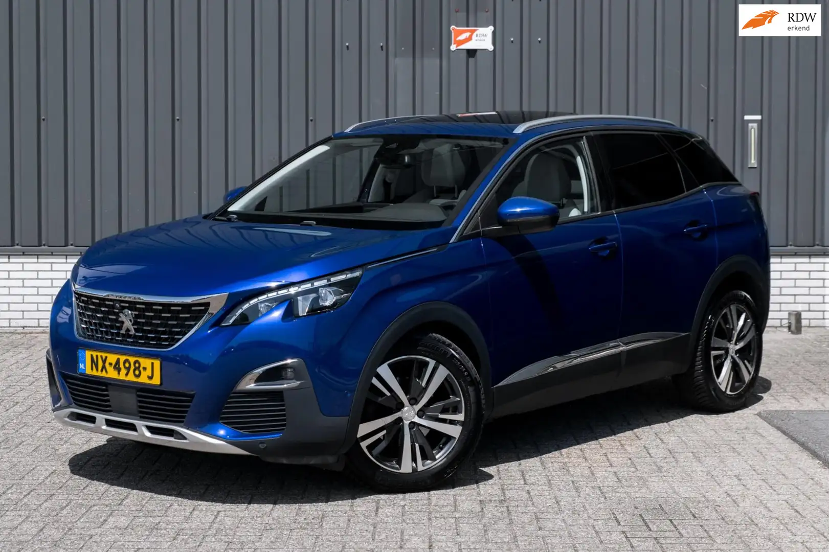 Peugeot 3008 1.6 e-THP GT Line*Panorama*Memory* Blauw - 1