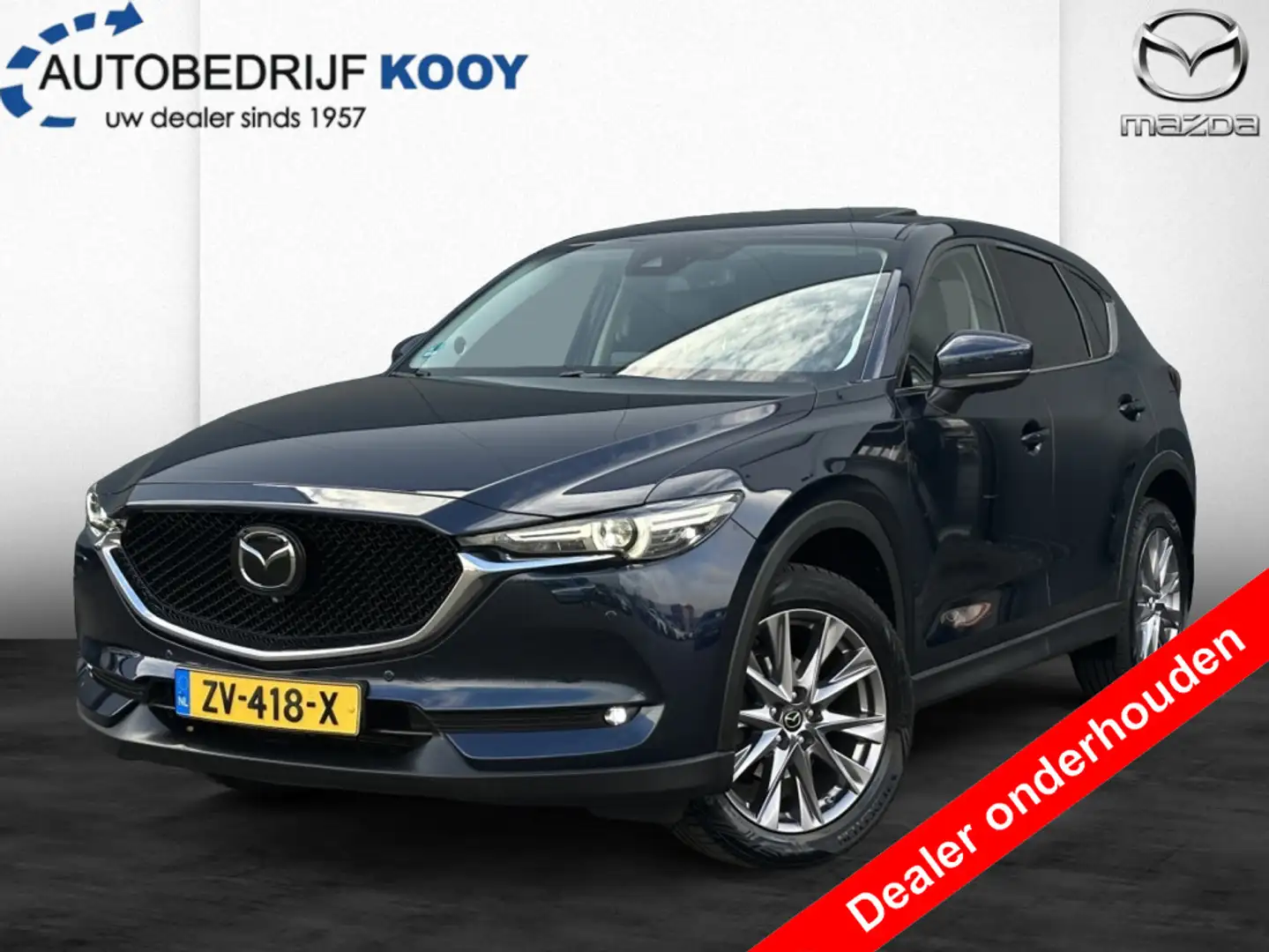 Mazda CX-5 2.5 SkyActiv-G 194PK Luxury / Schuifdak / Trekhaak Bleu - 1