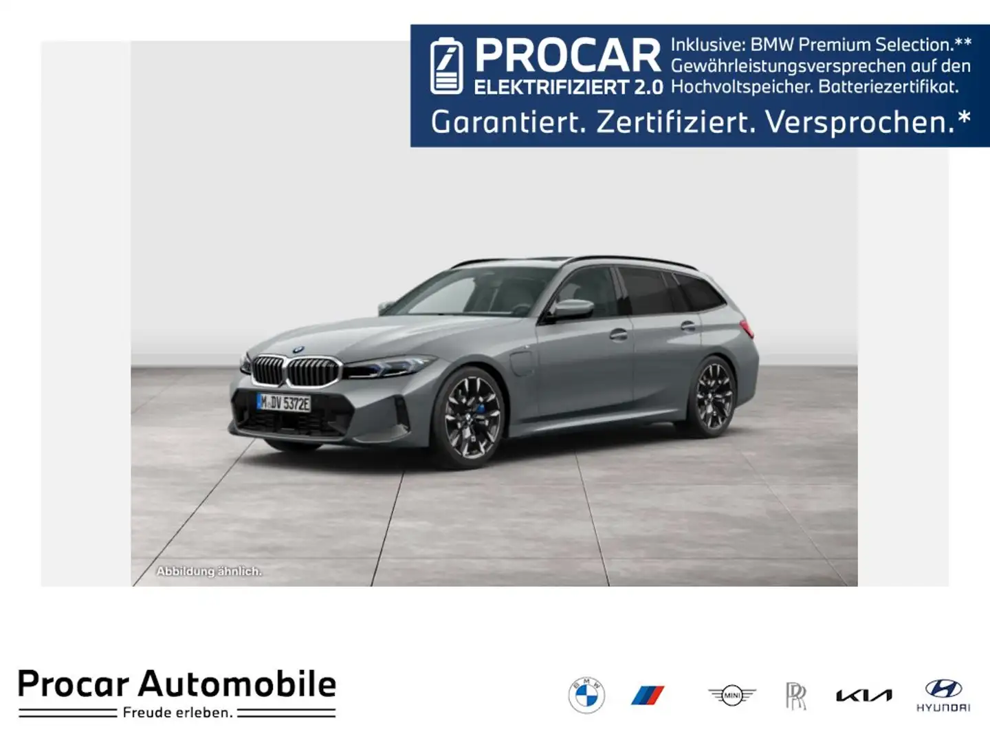 BMW 330 e xDrive Touring M-Sport AHK Pano DA Pro PA+ Grau - 1