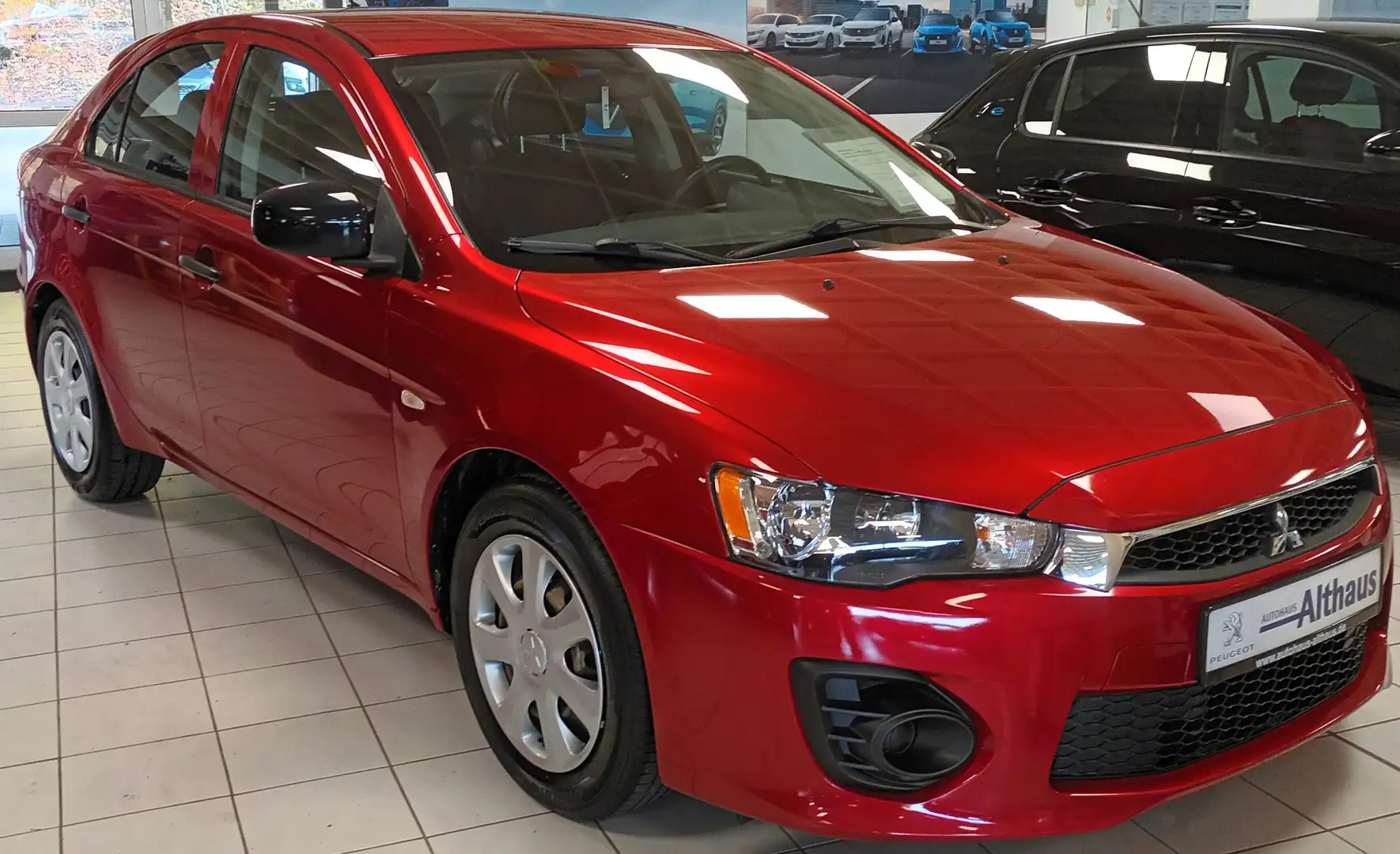 Mitsubishi Lancer Benzin Sportback 1.6 MPI Sommer/Winterräder Rot - 2