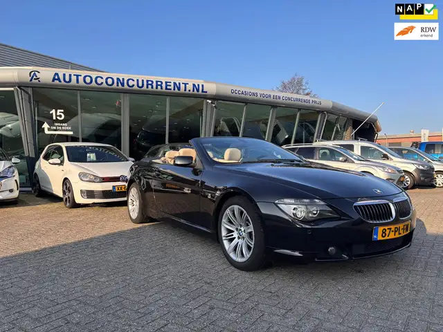 BMW 645 6-serie Cabrio 645Ci S, Navi, Leder, Met wat werk.