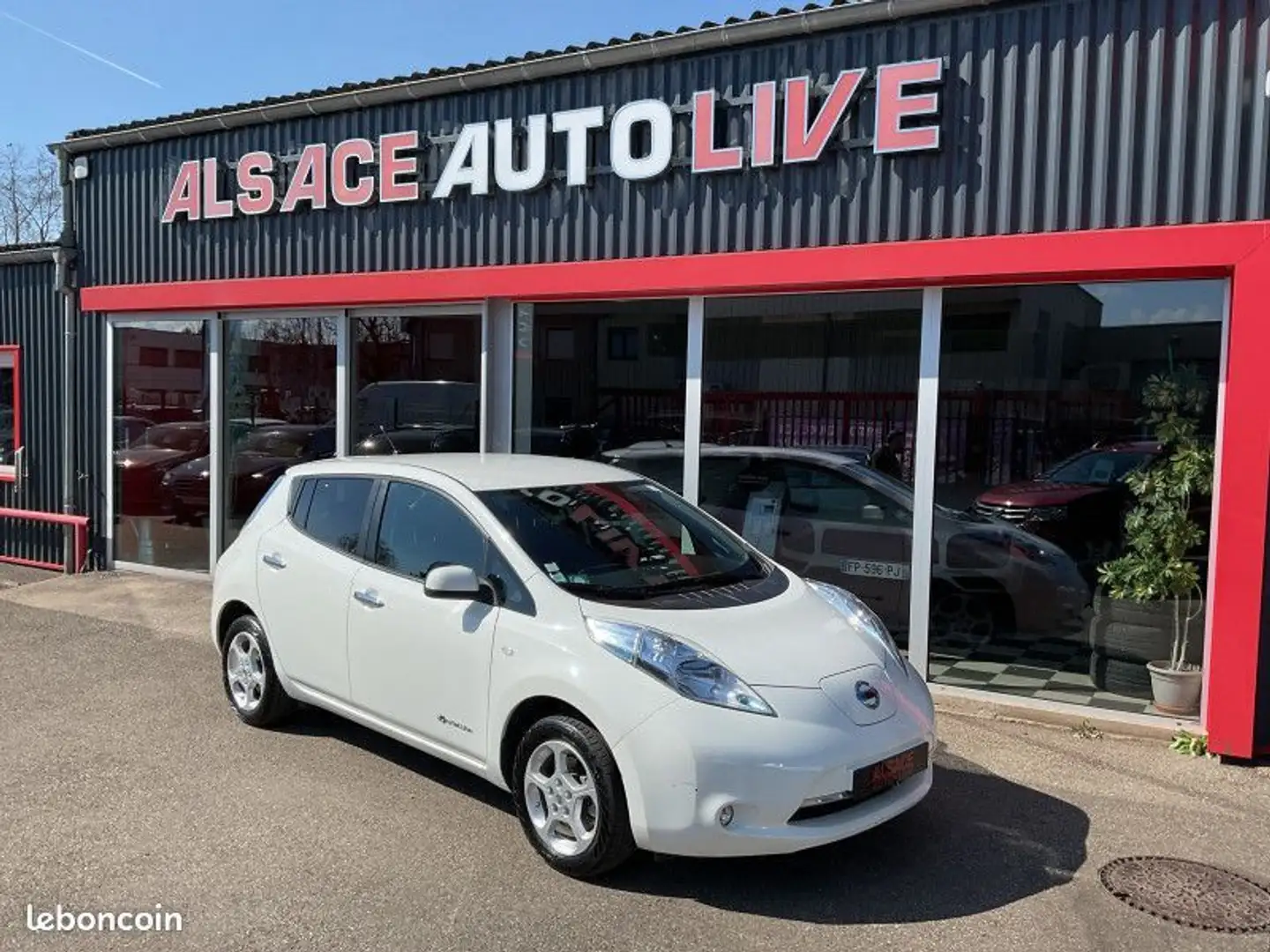 Nissan Leaf 109CH 24KWH ACENTA Blanc - 1