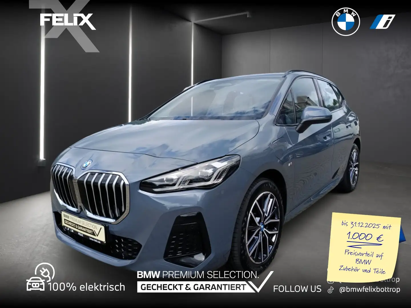 BMW 230 e xDrive Active Tourer+M SPORTPAKET+PANORAMA+LC PR Grau - 1