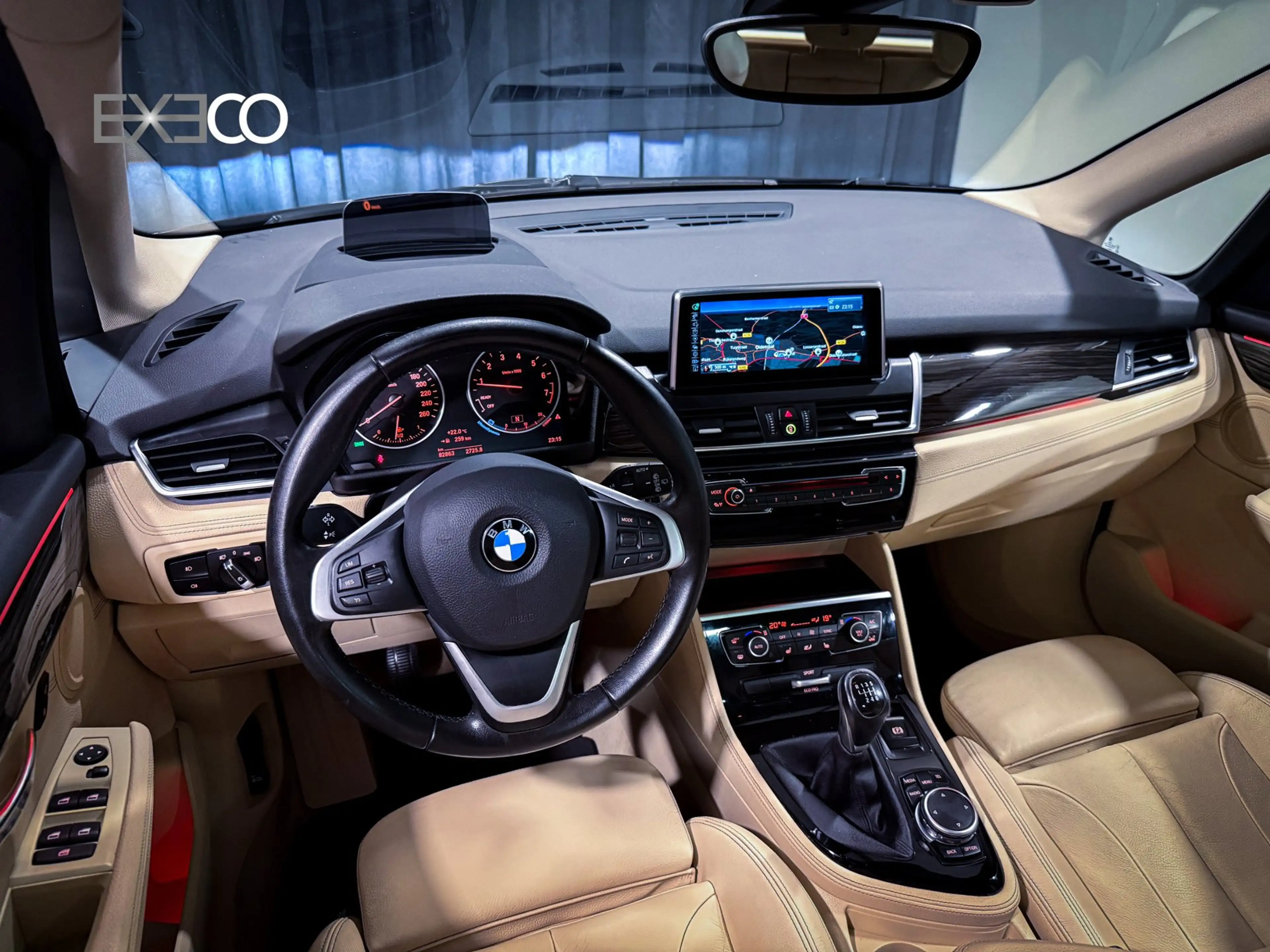 BMW 218 2-serie Active Tourer 218i Luxury |Pano|HUD|Leder| — photo 7