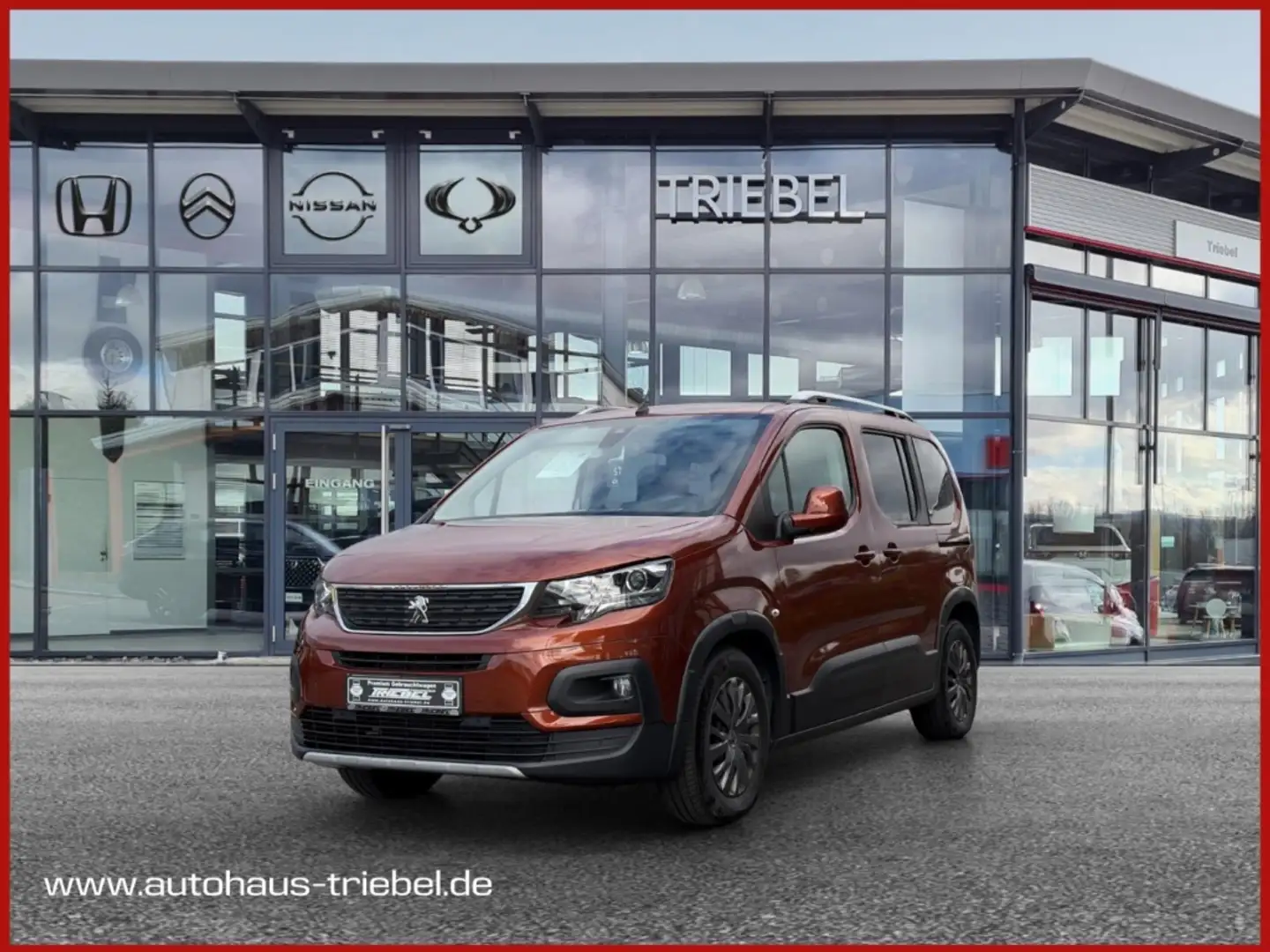 Peugeot Rifter Allure 1.5 BHDi 130 °Navi°AHK°AAC°PDC° Brun - 1