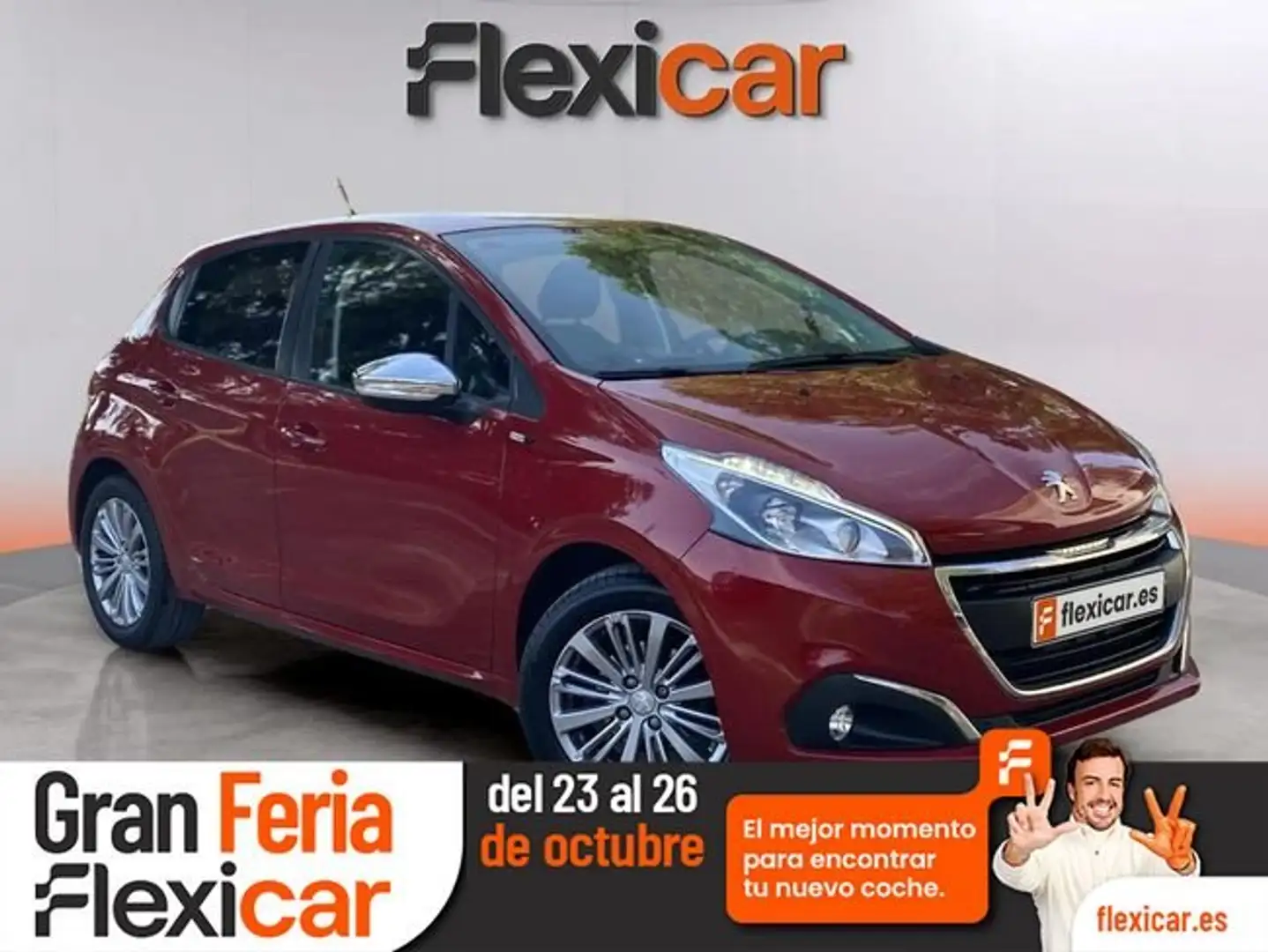 Peugeot 208 1.2 PureTech Style 82 Rouge - 1