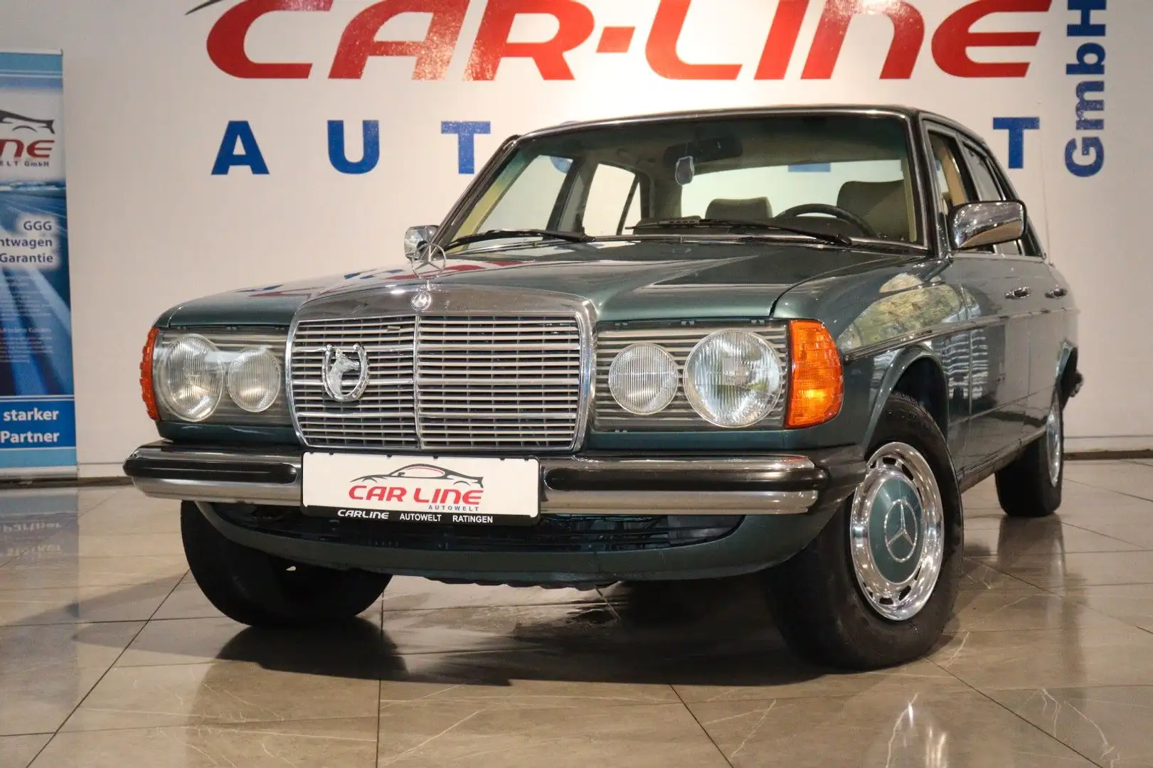 Mercedes-Benz 230 *org. Erst 14tkm*Klimaanlage*Leder beige* Blauw - 1