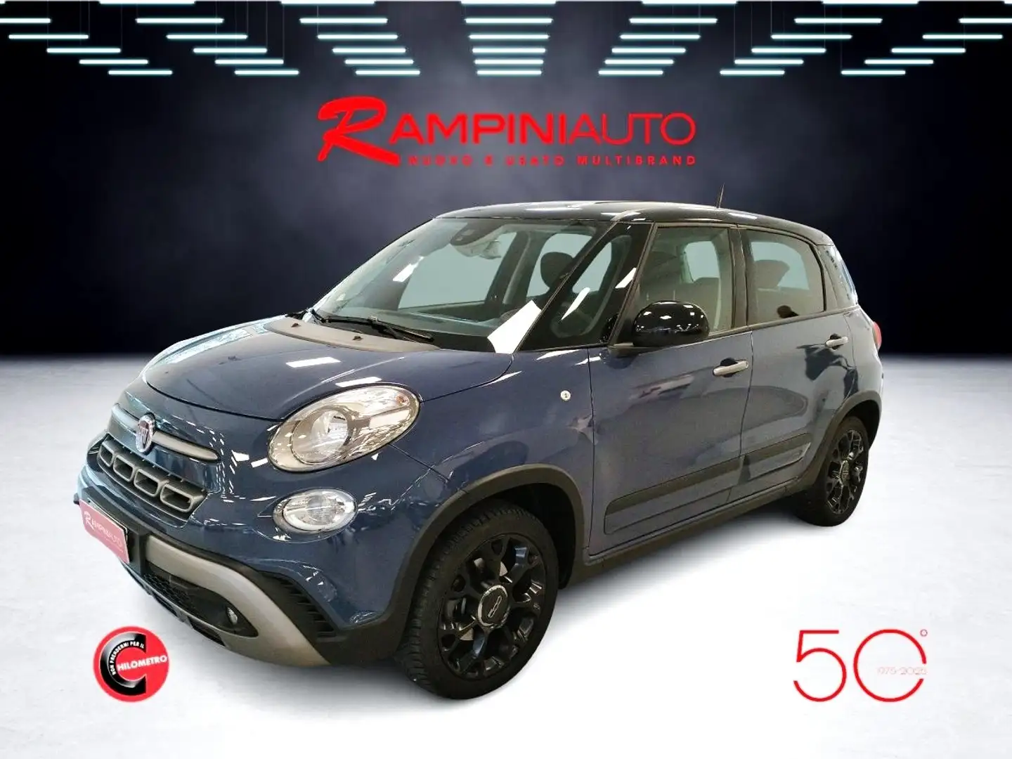 Fiat 500L 1.3 Multijet 95 CV Cross Km 22.000 Pronta Conseg Blu/Azzurro - 1