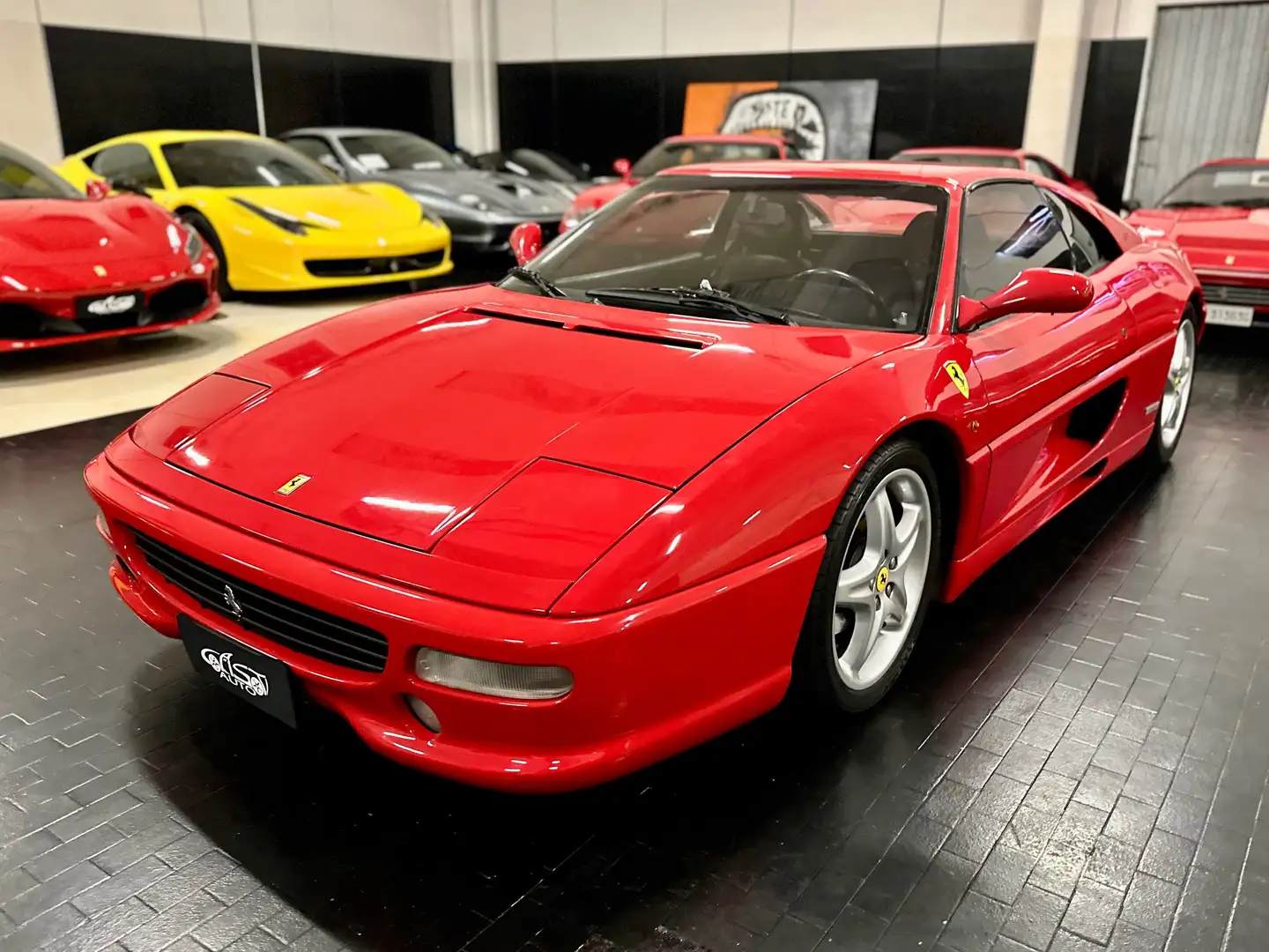 Ferrari F355 355 GTS 3.5 F1 ASI TARGA ORO ITALIANA SERVICE Rosso - 2