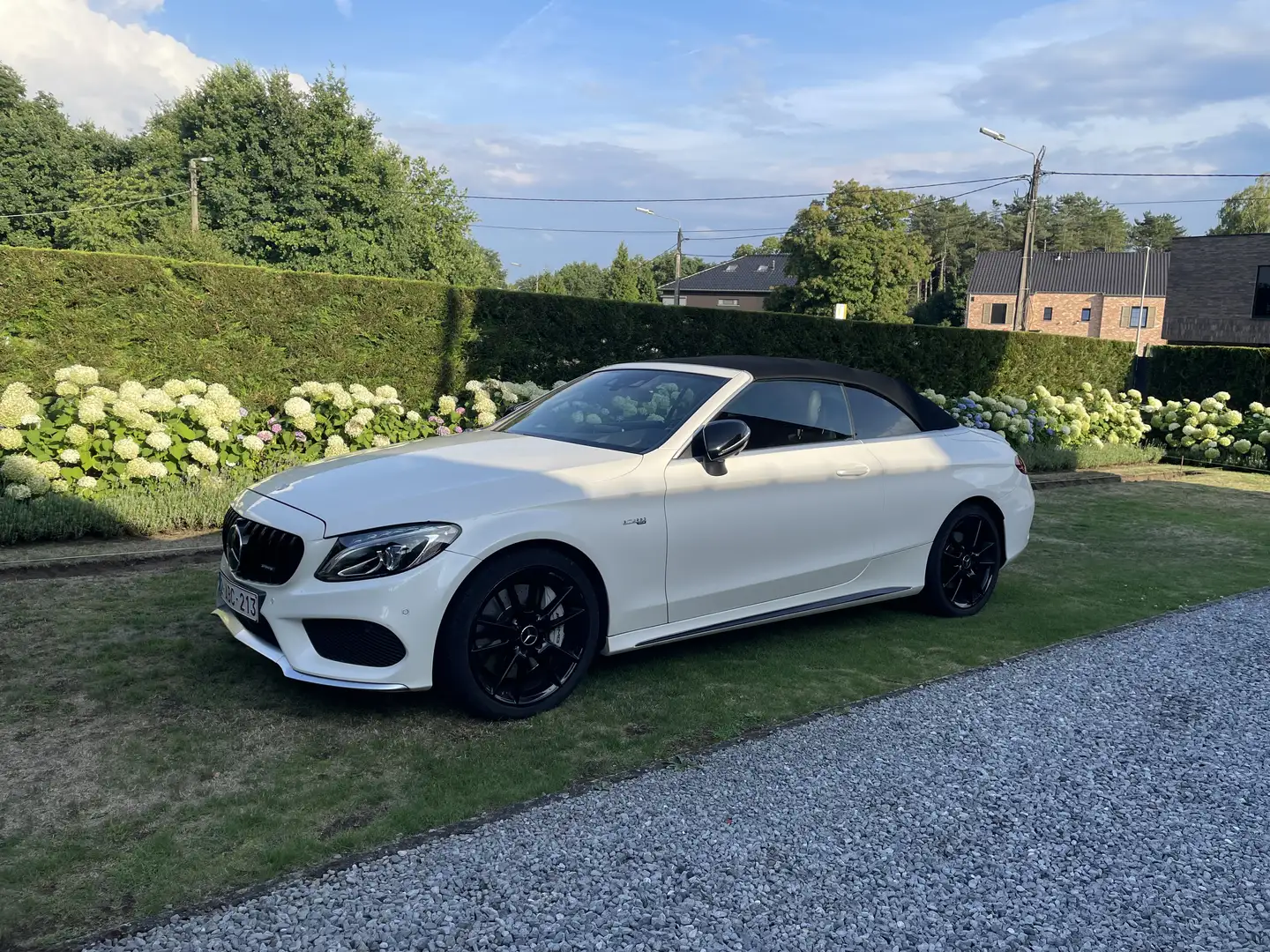 Mercedes-Benz C 43 AMG Cabrio 4Matic 9G-TRONIC Blanc - 1