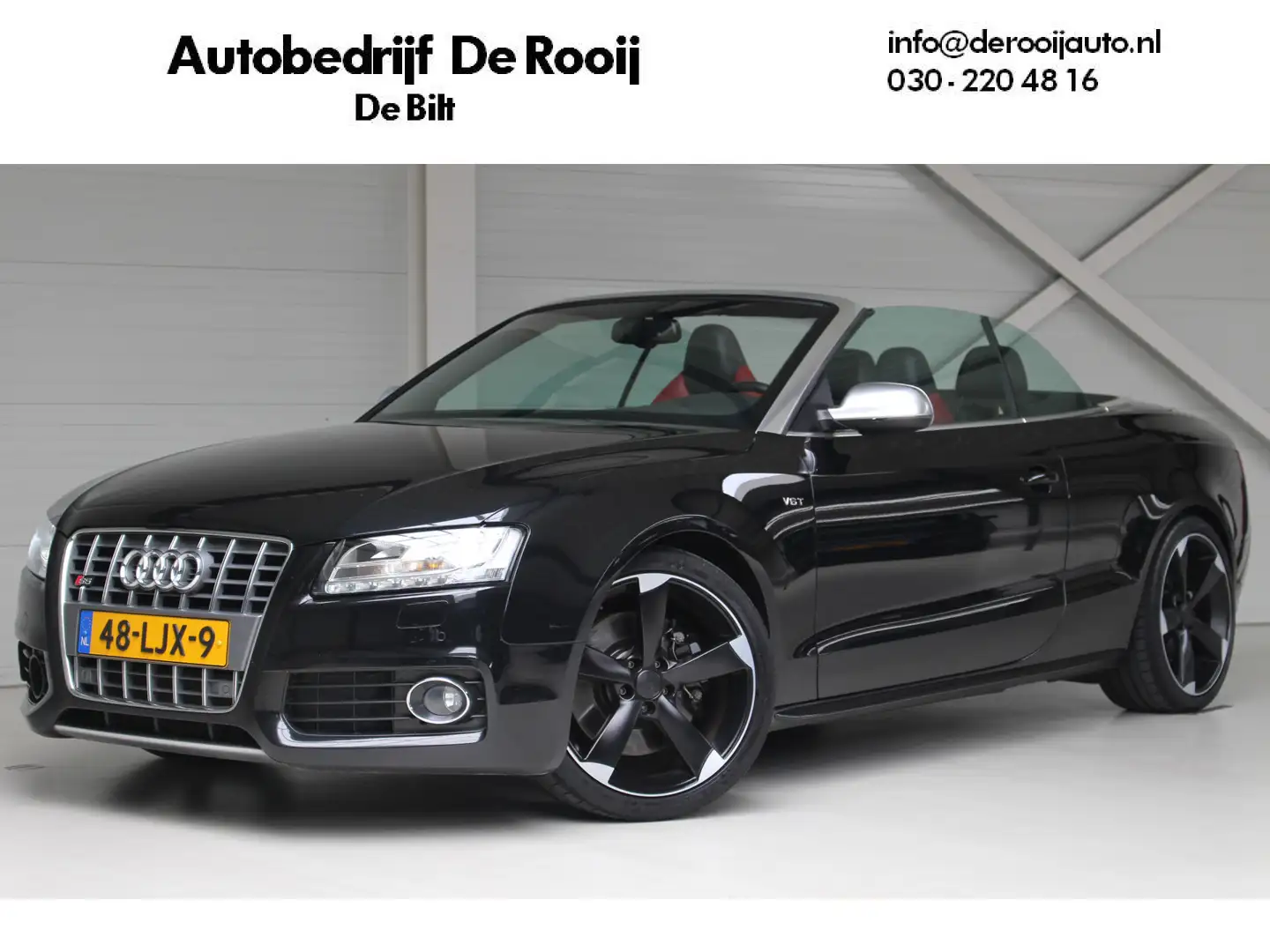 Audi A5 Cabriolet 3.0 TFSI S5 quattro Pro Line Navigatie | Zwart - 1
